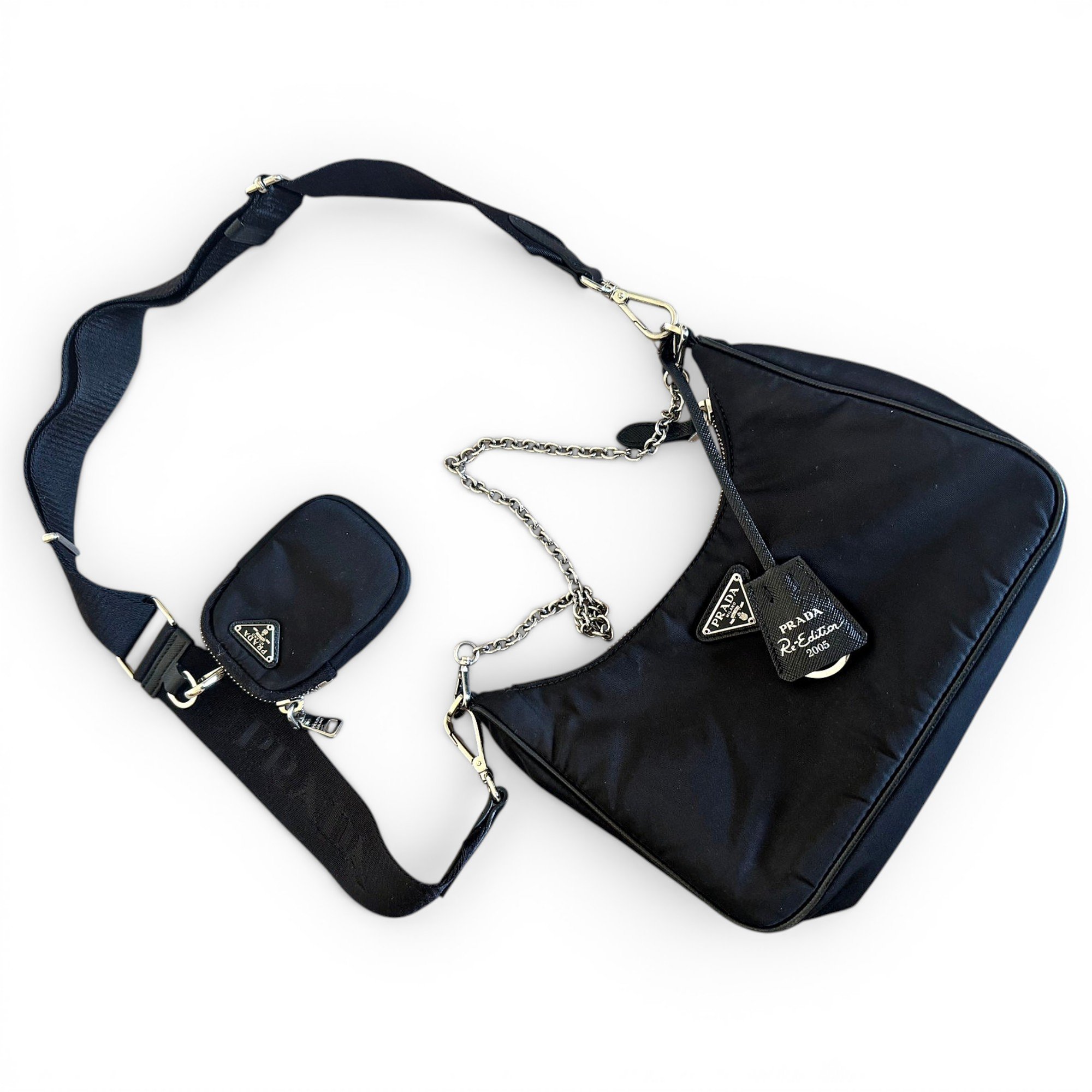 Re-Edition 2005 cloth handbag