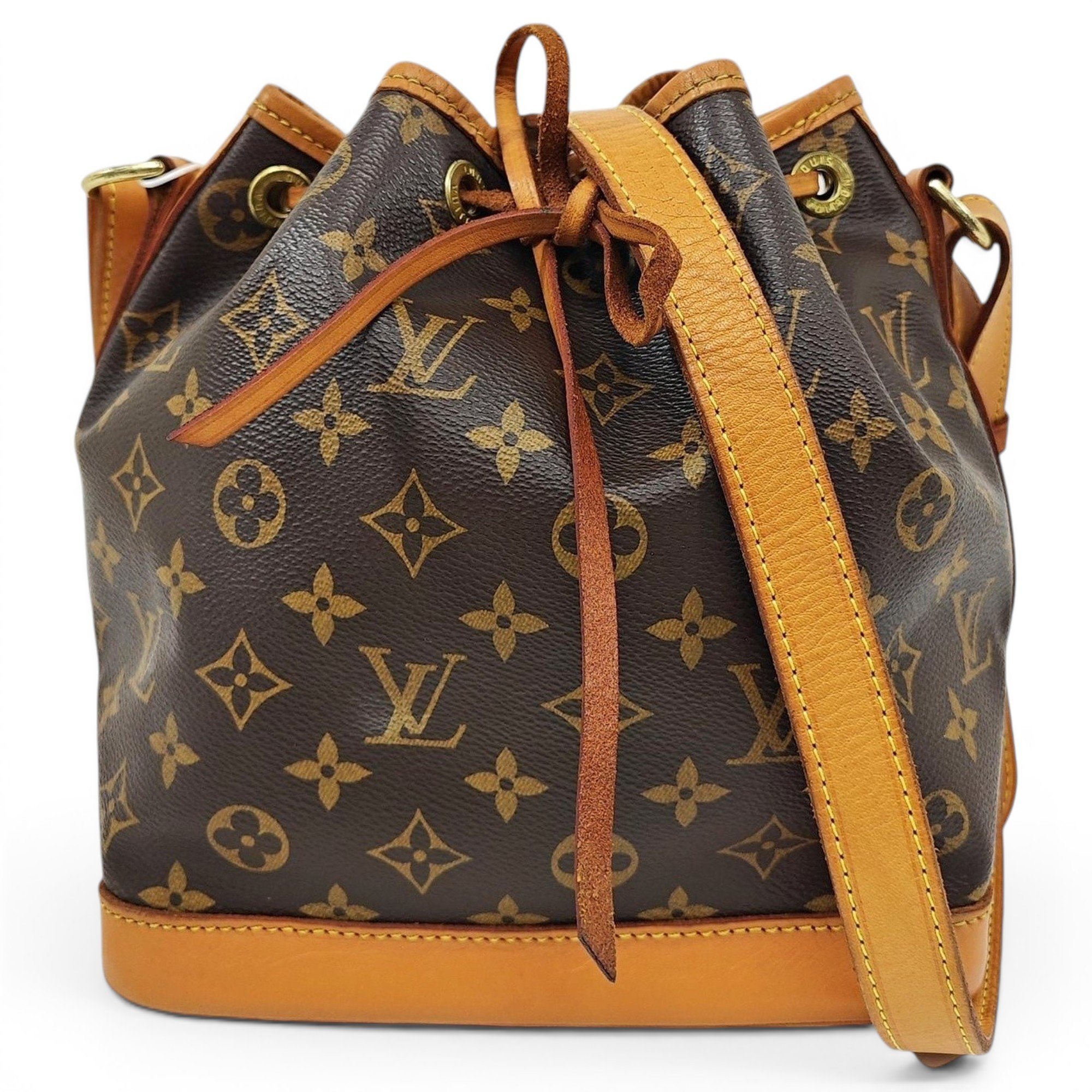 Nano Noé leather handbag