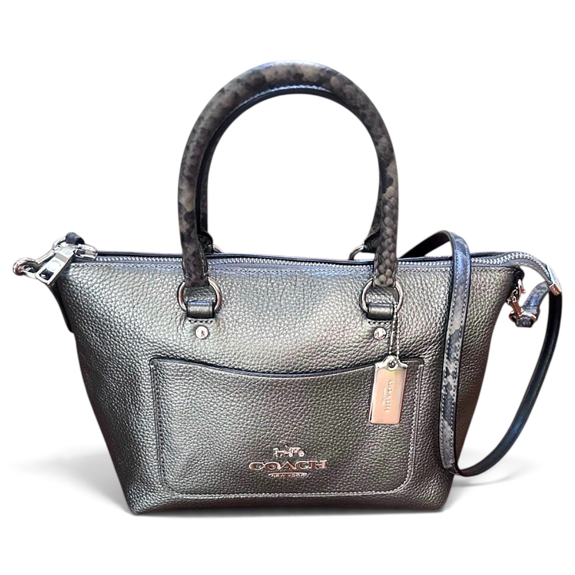 Leather satchel