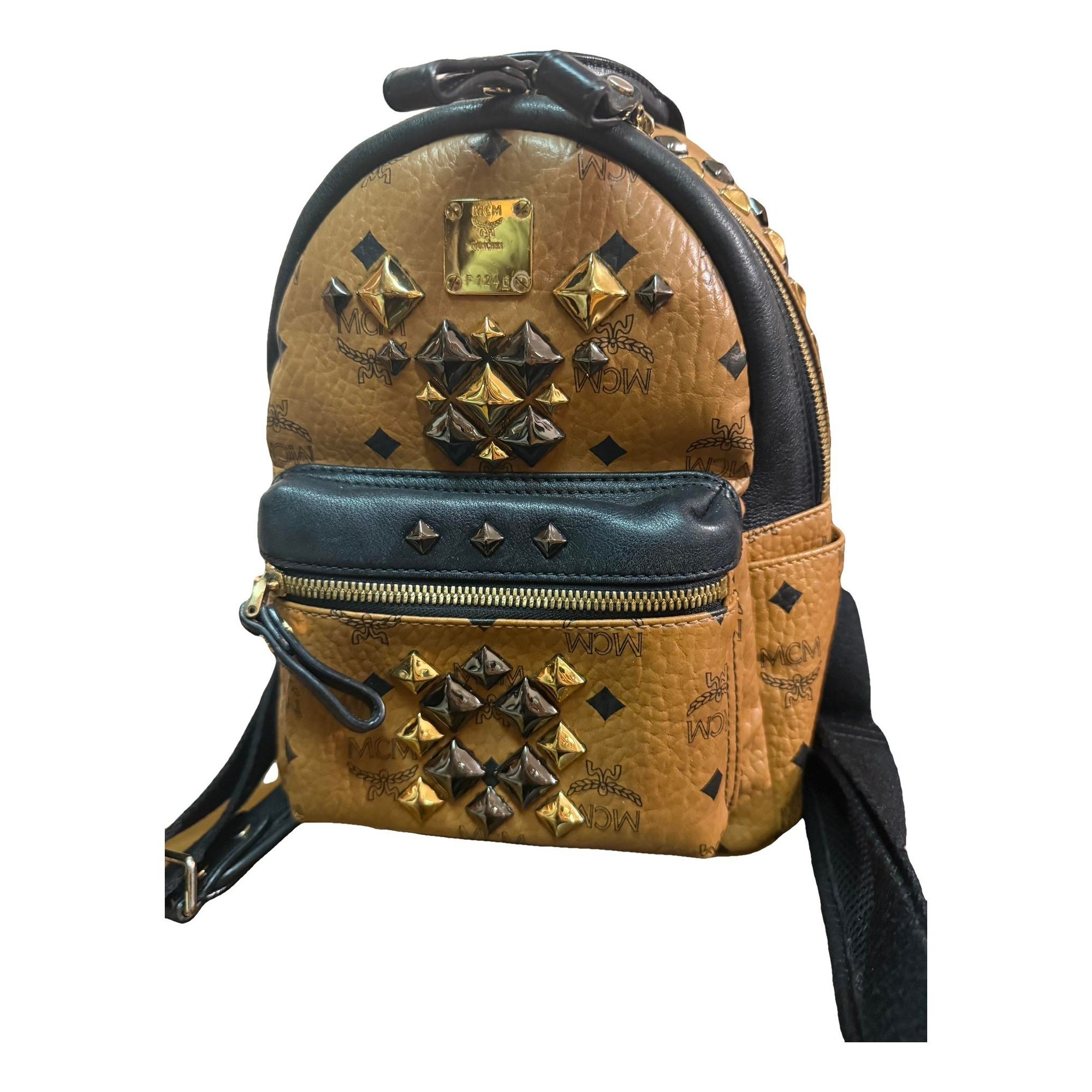 Stark leather backpack