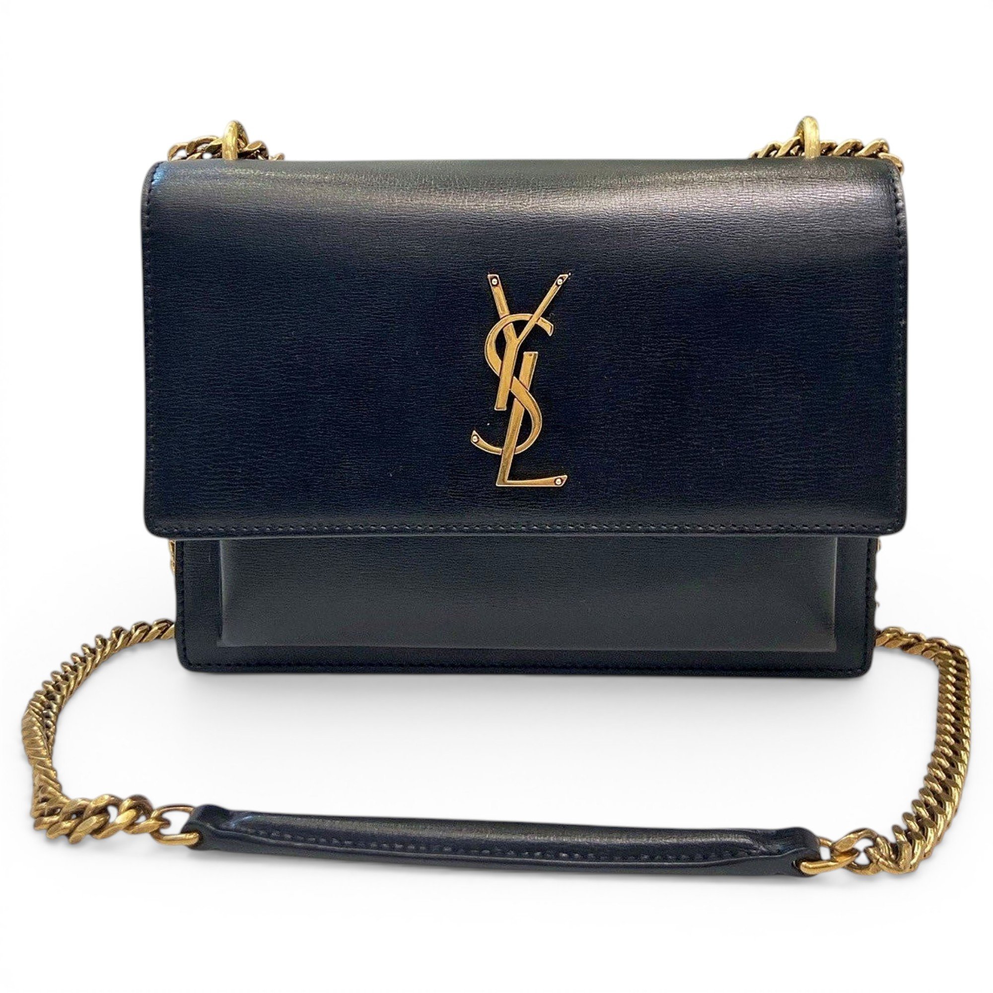 Sunset leather handbag