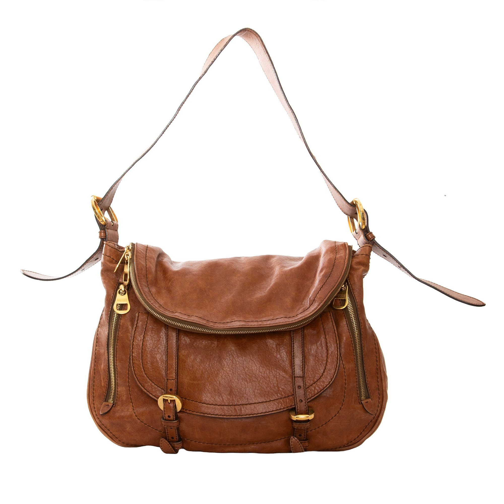 Leather handbag