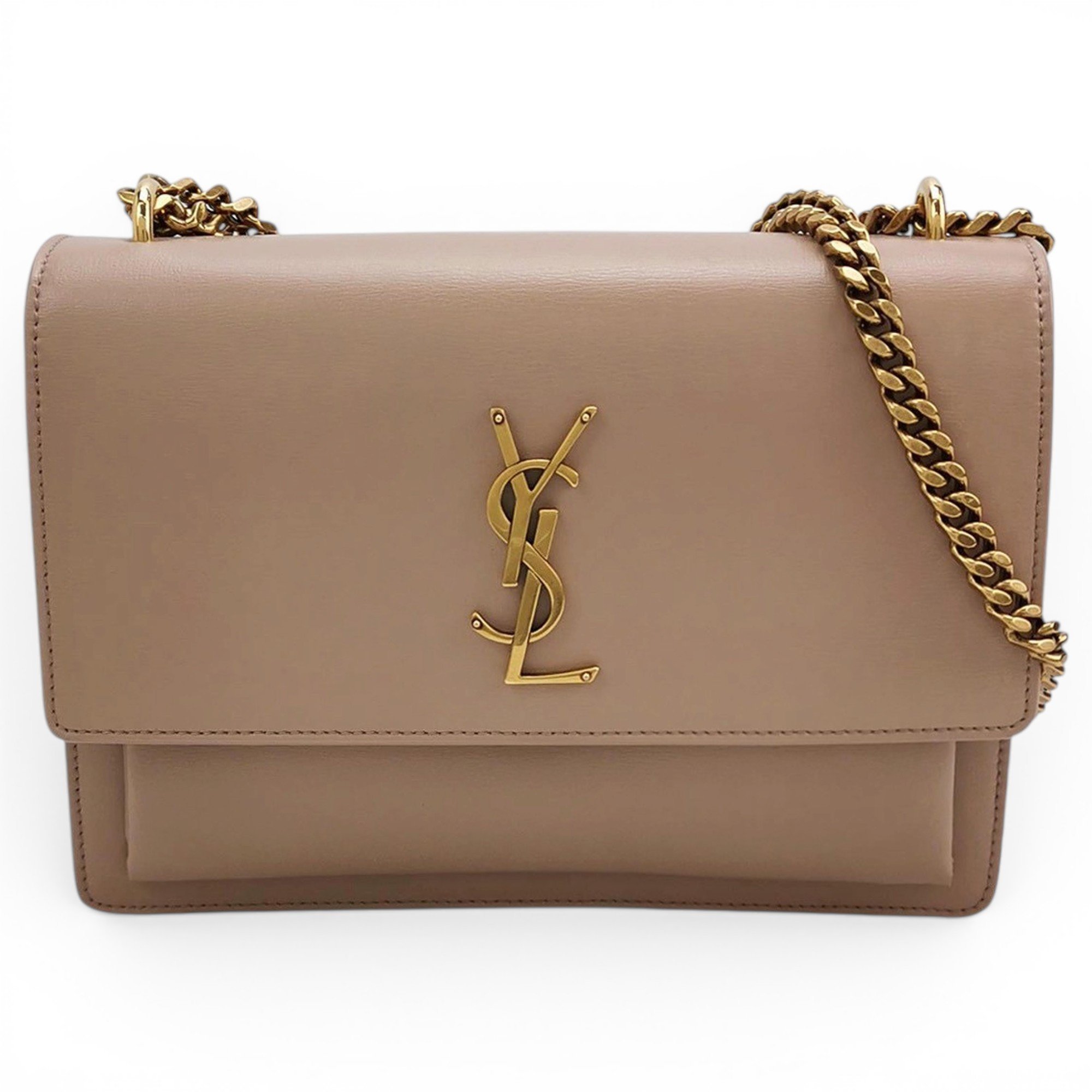 Sunset leather handbag
