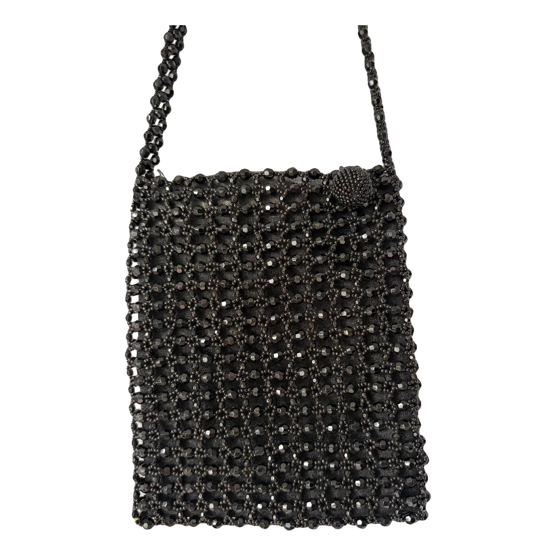 Glitter clutch bag