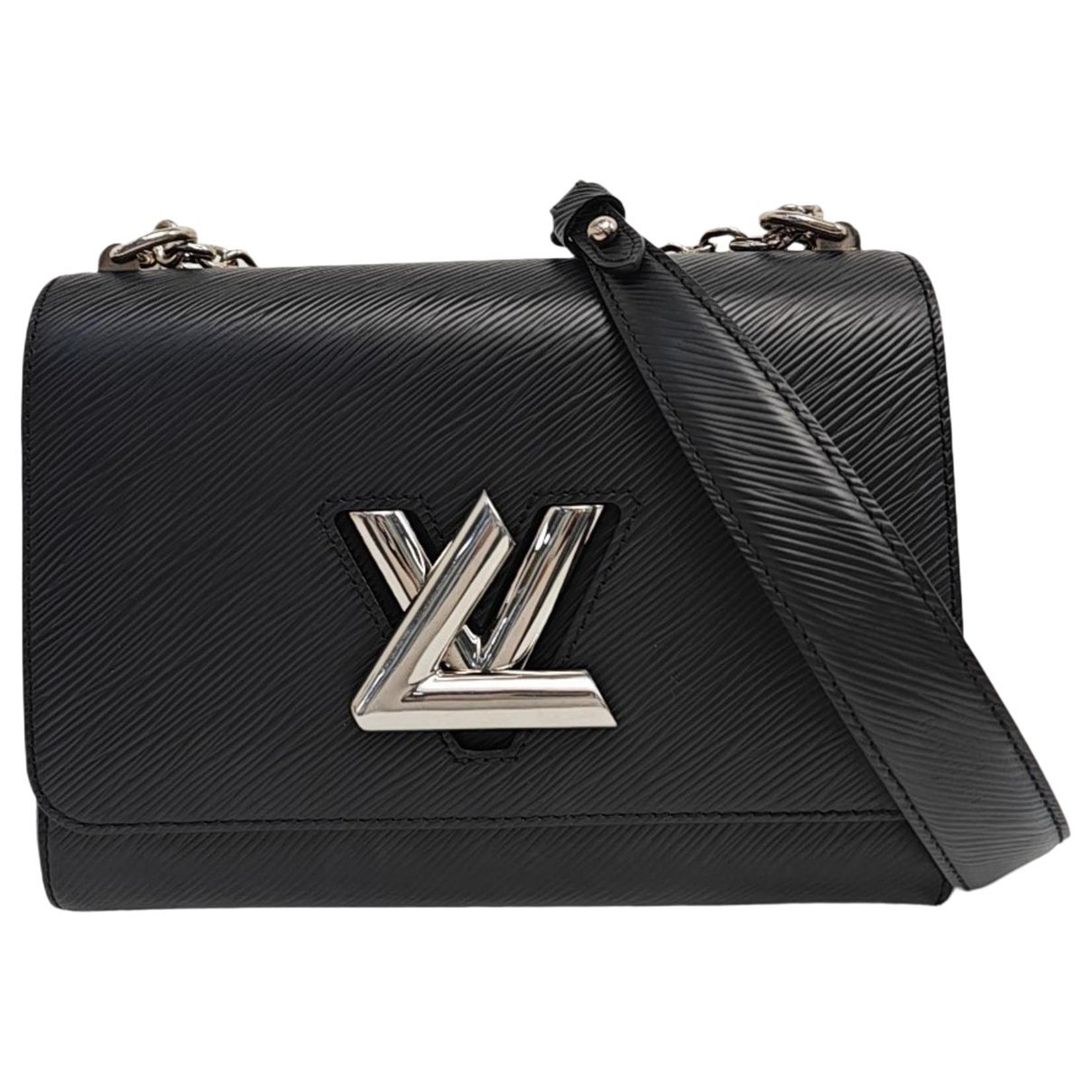 Twist leather crossbody bag