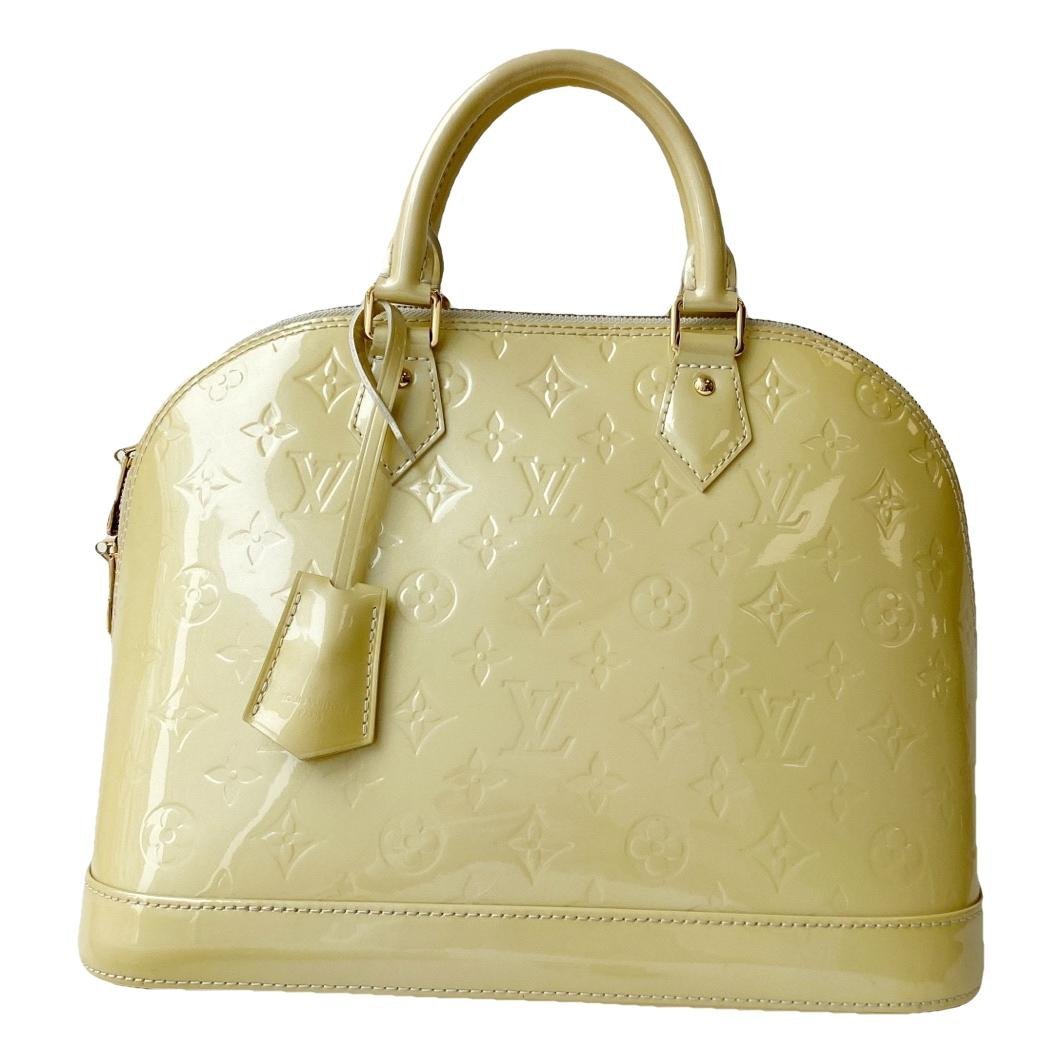 Alma leather handbag