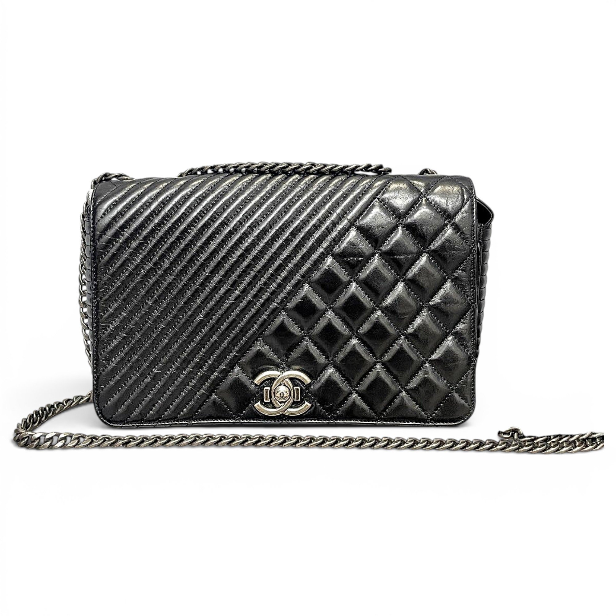 Chanel Coco boy leather crossbody bag