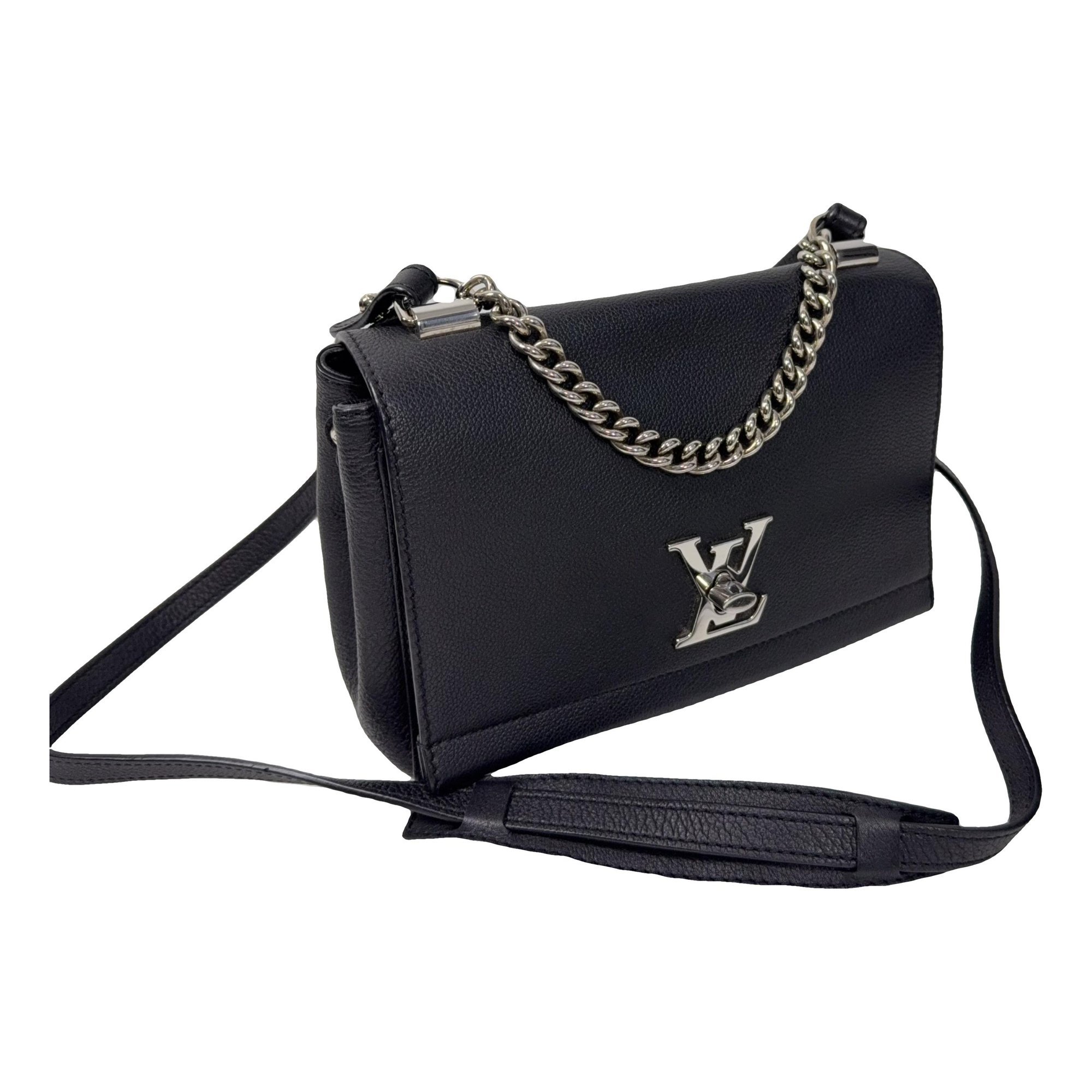 Lockme leather handbag