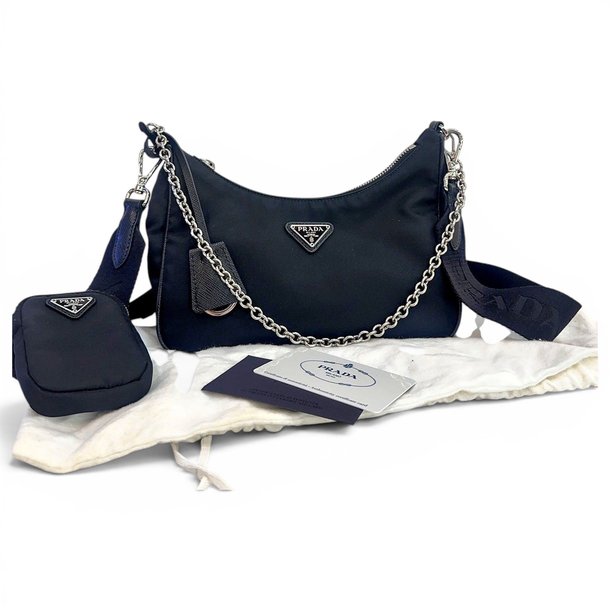 Re-Edition 2005 cloth handbag