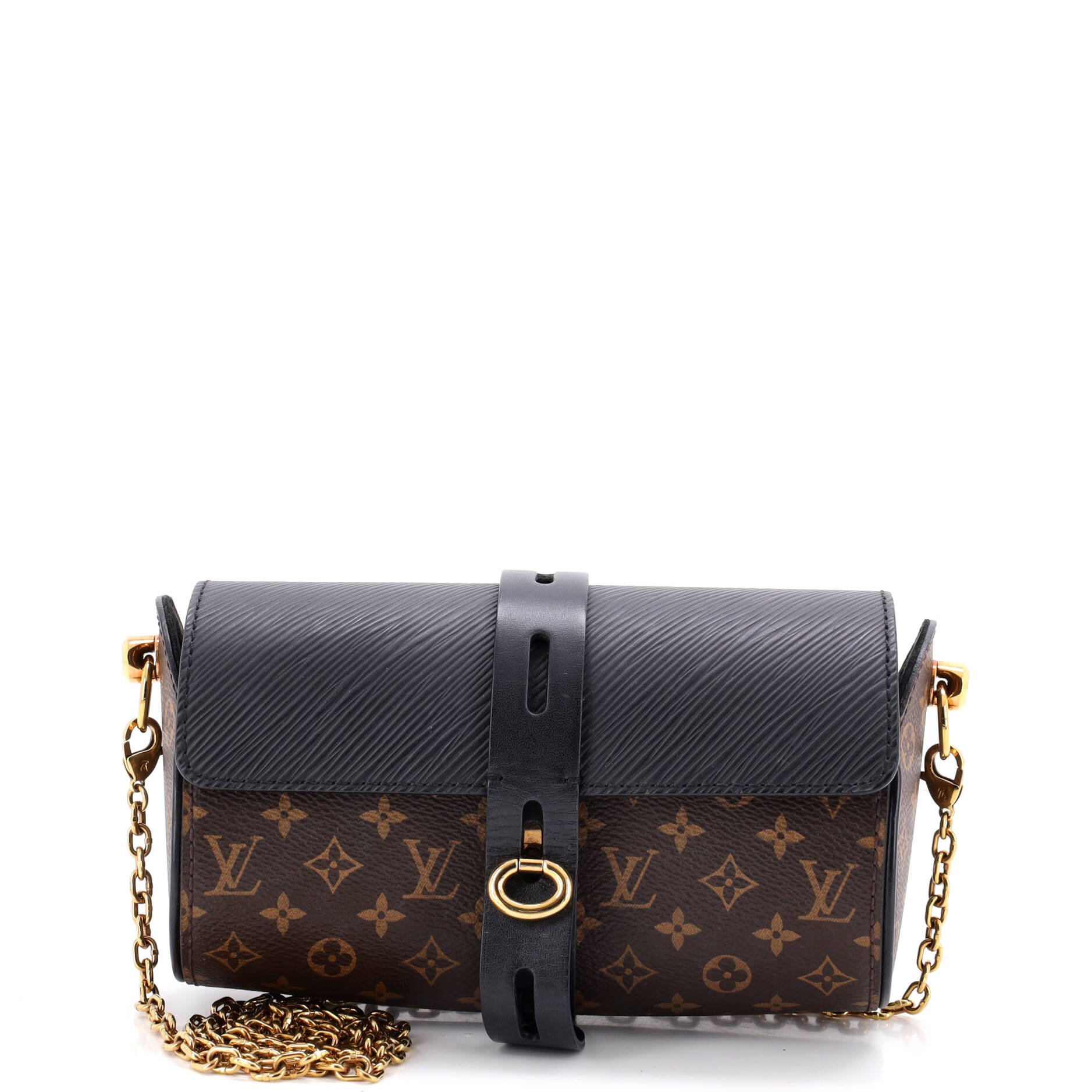 Glasses Case Handbag Monogram Canvas and Epi Leather