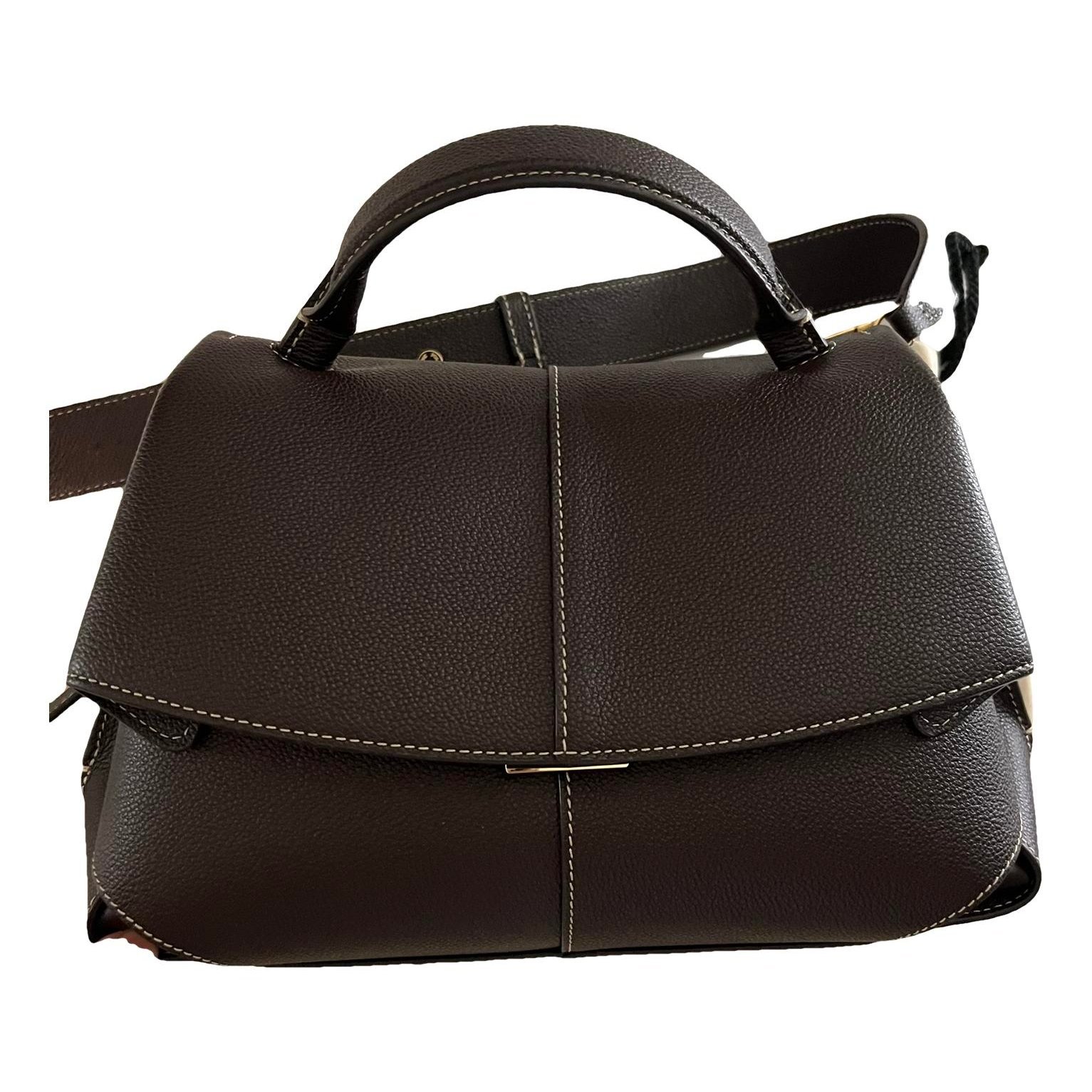 Leather handbag