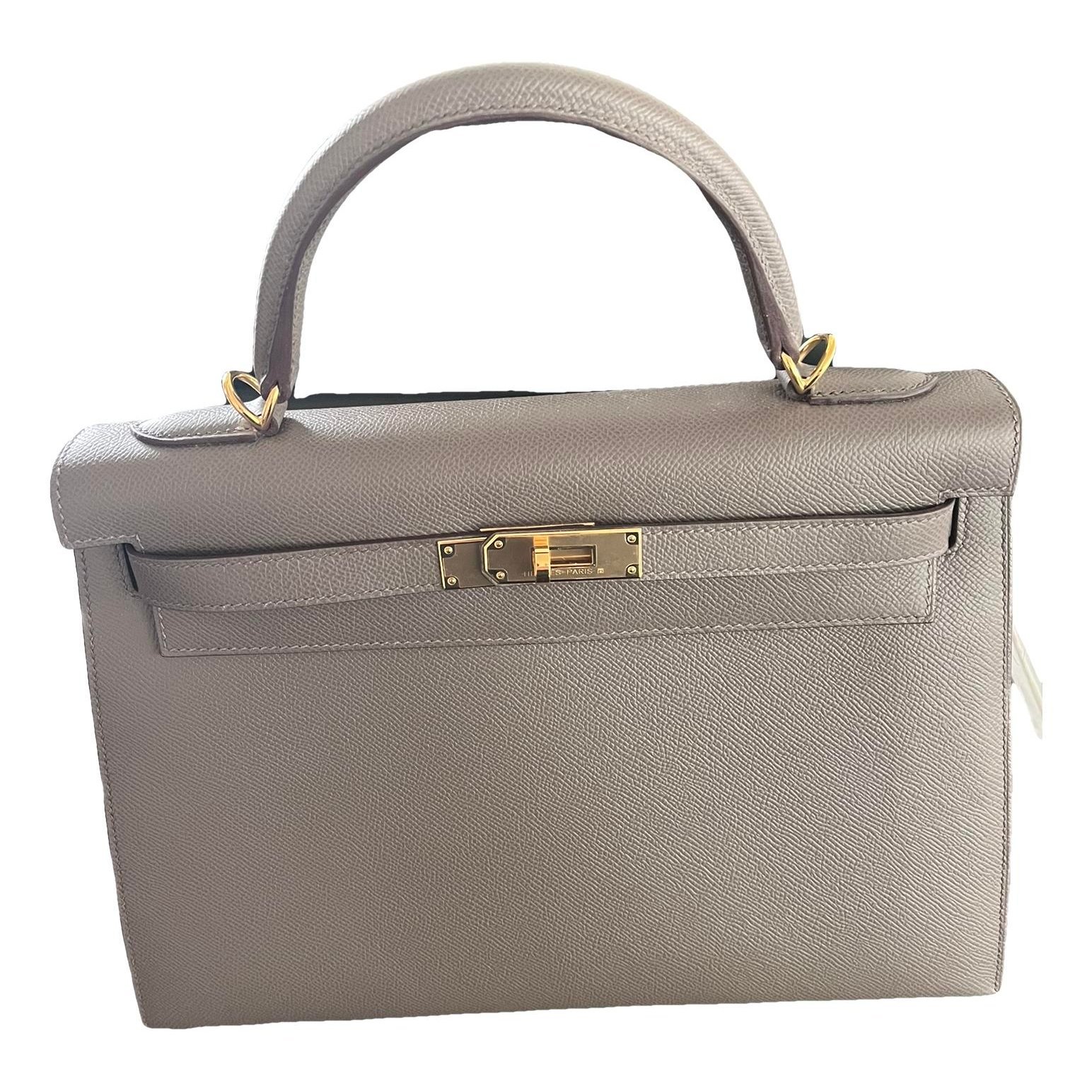 Kelly 32 leather handbag