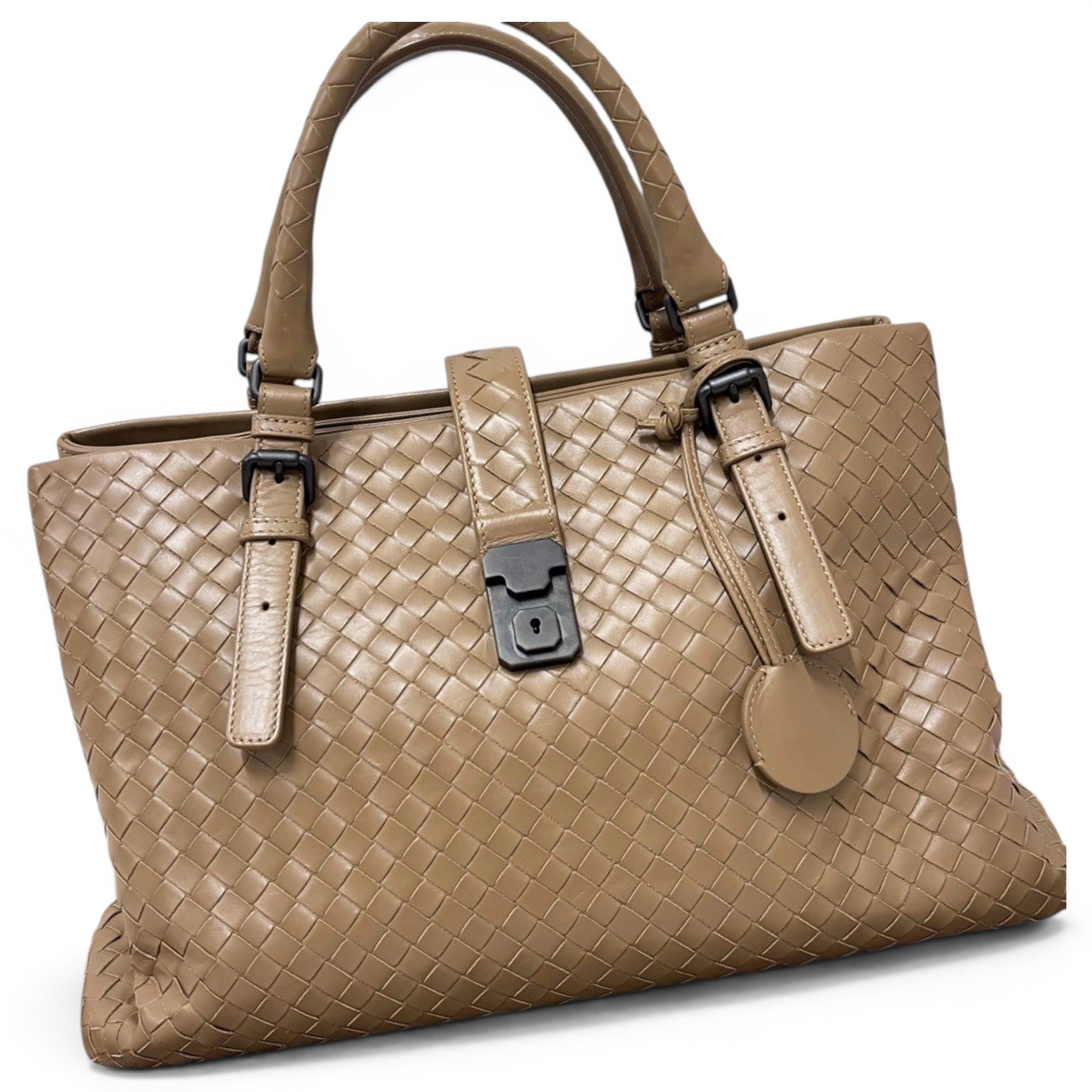 Roma leather handbag