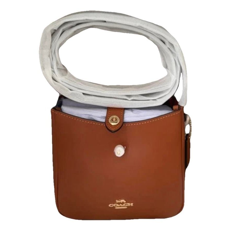 Leather crossbody bag