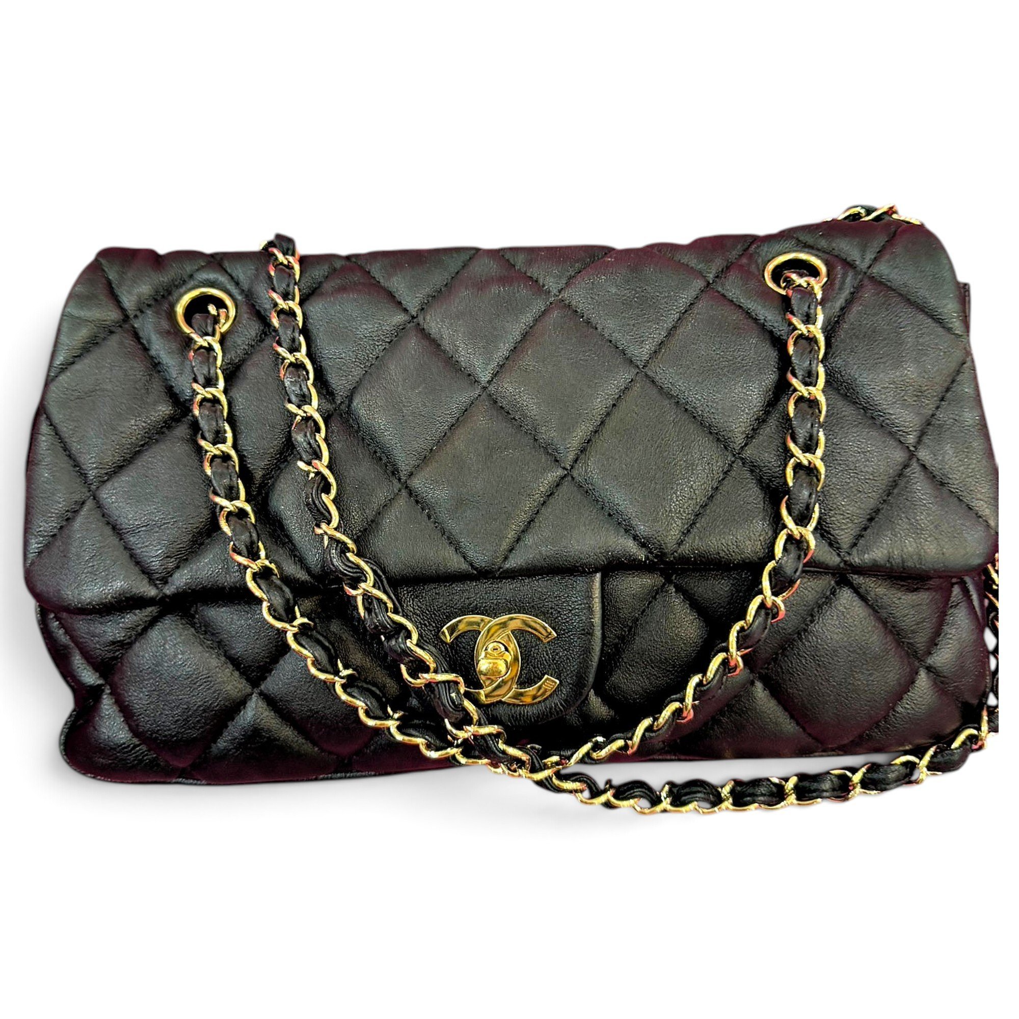 Leather handbag