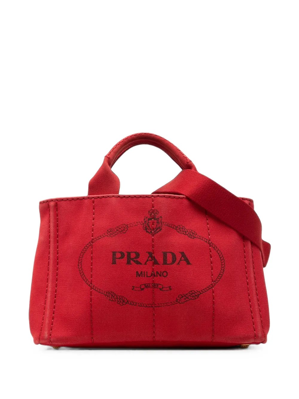 2013-2026 Small Canvas Canapa Logo Tote satchel