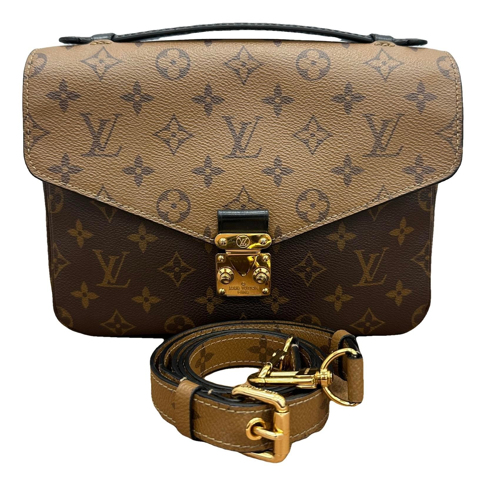 Metis leather handbag