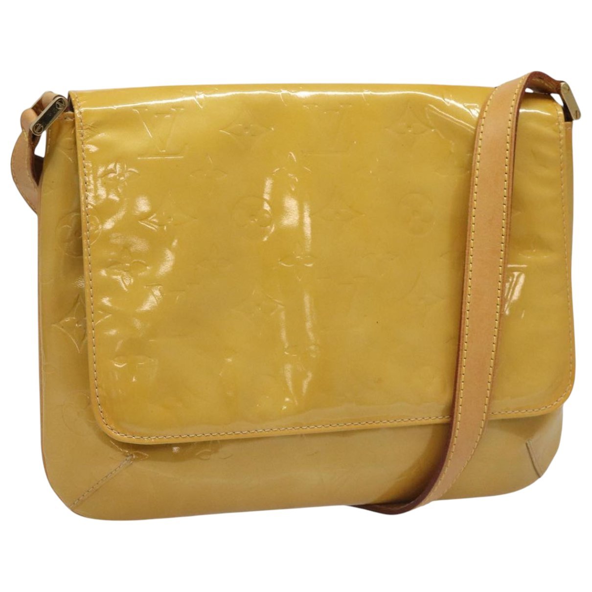 Thompson patent leather handbag