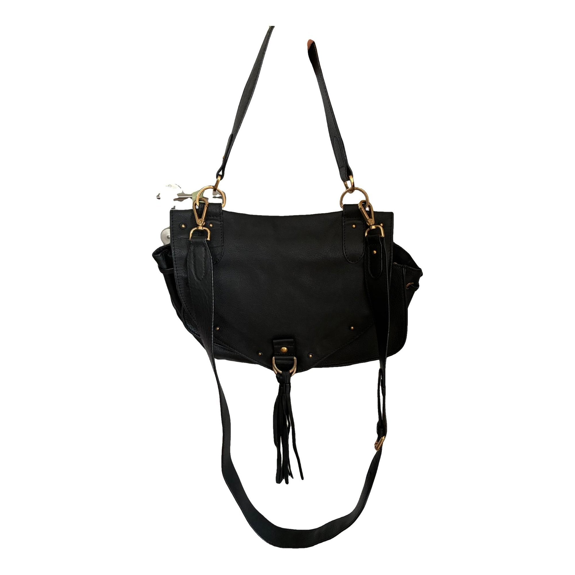 Leather crossbody bag