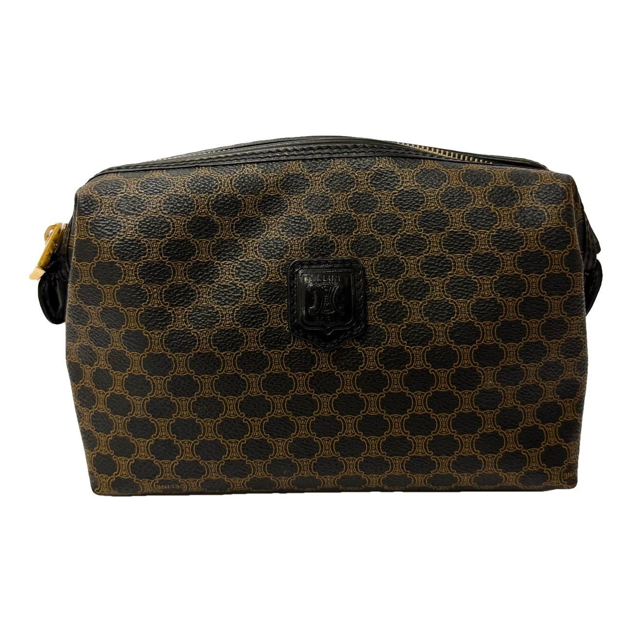 Leather vanity case