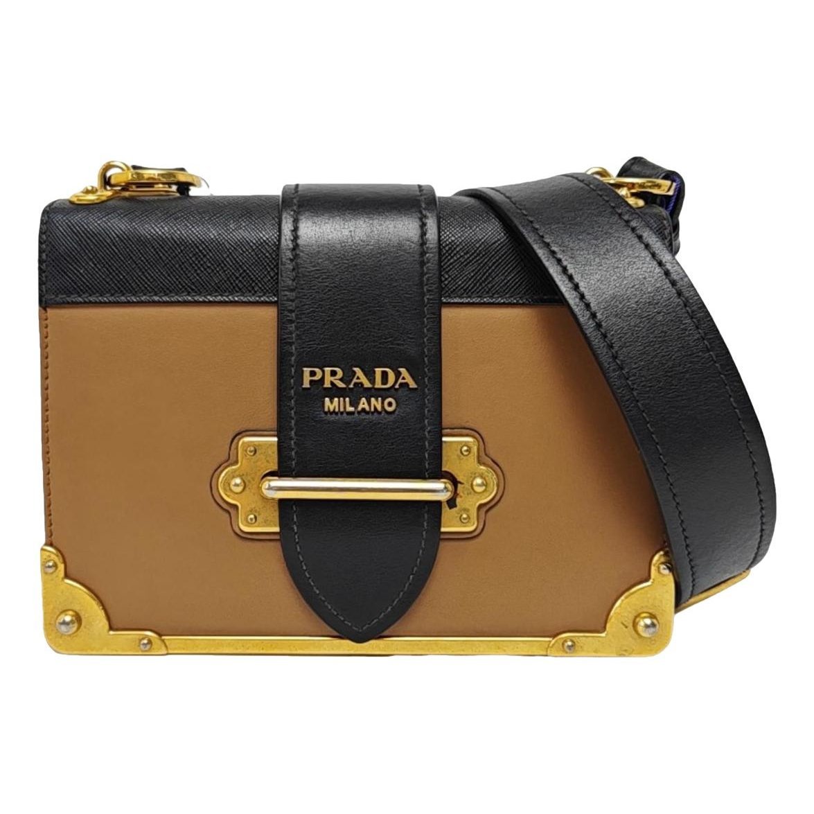 Cahier leather crossbody bag