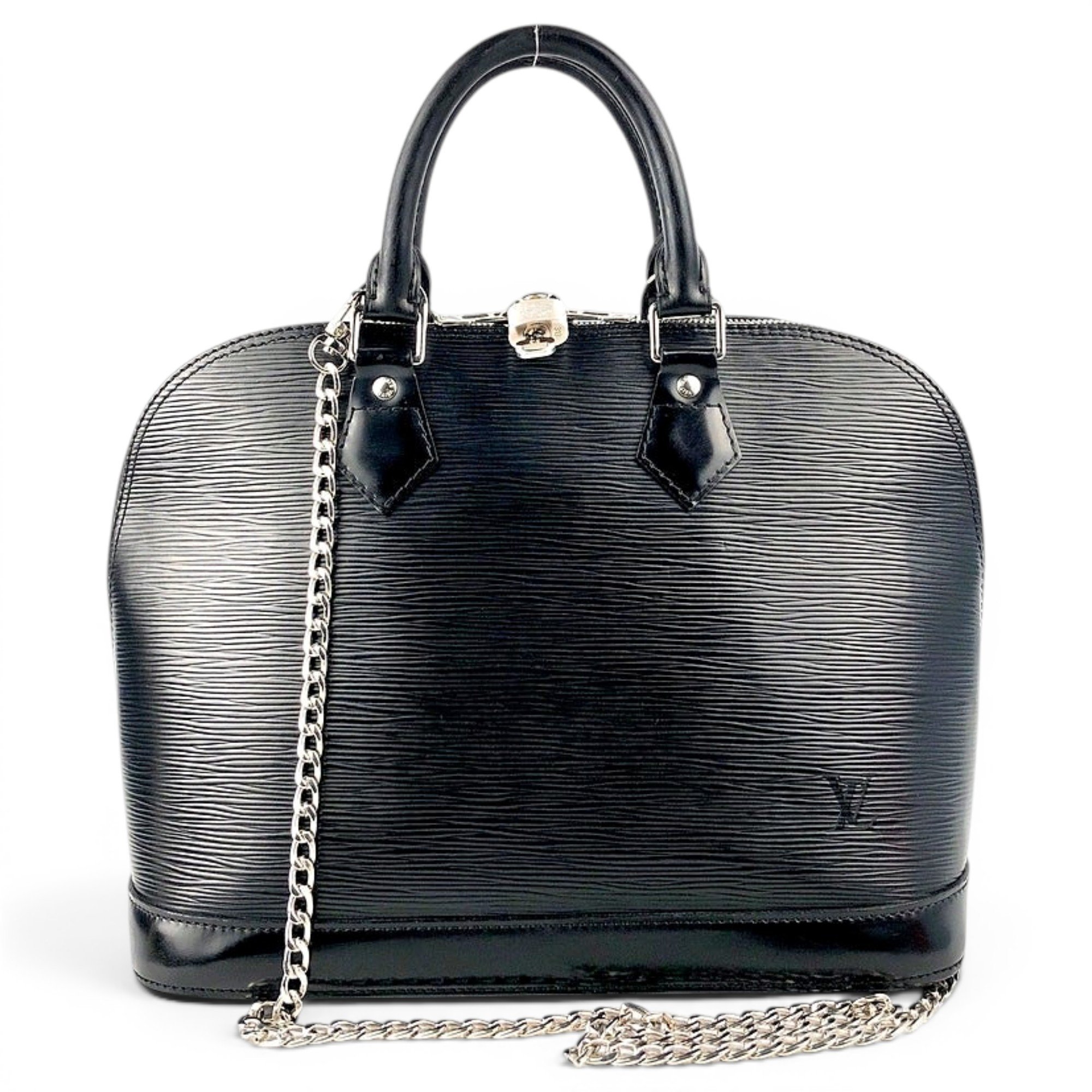 Alma leather handbag