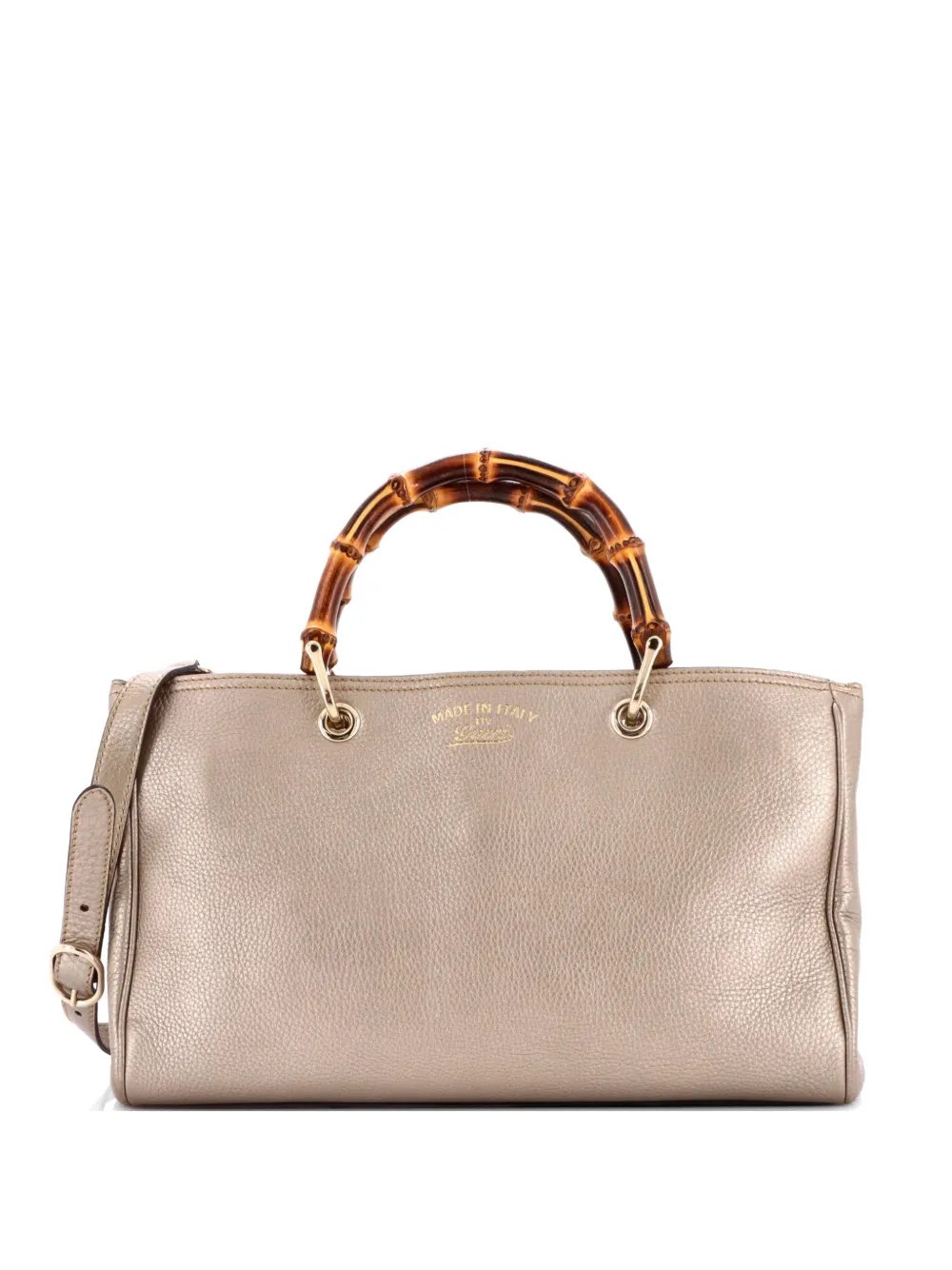 Bamboo Shopper Leather Medium tote bag