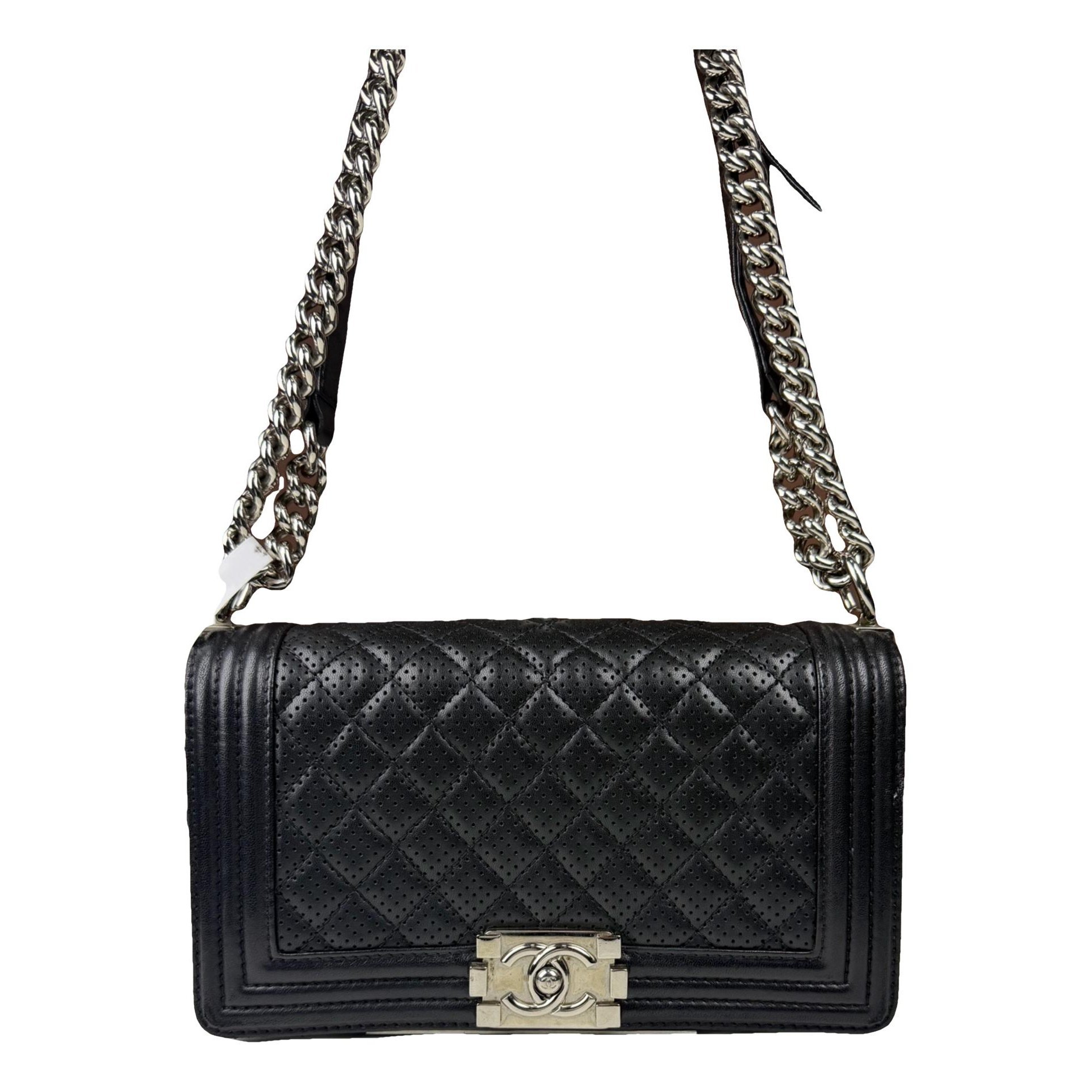 Boy leather crossbody bag