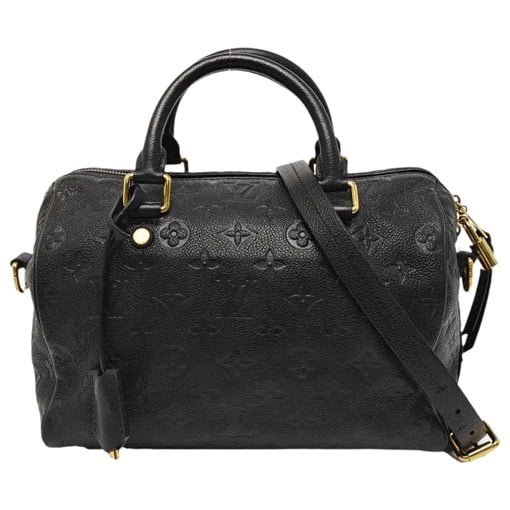 Nano Speedy / Mini HL leather handbag