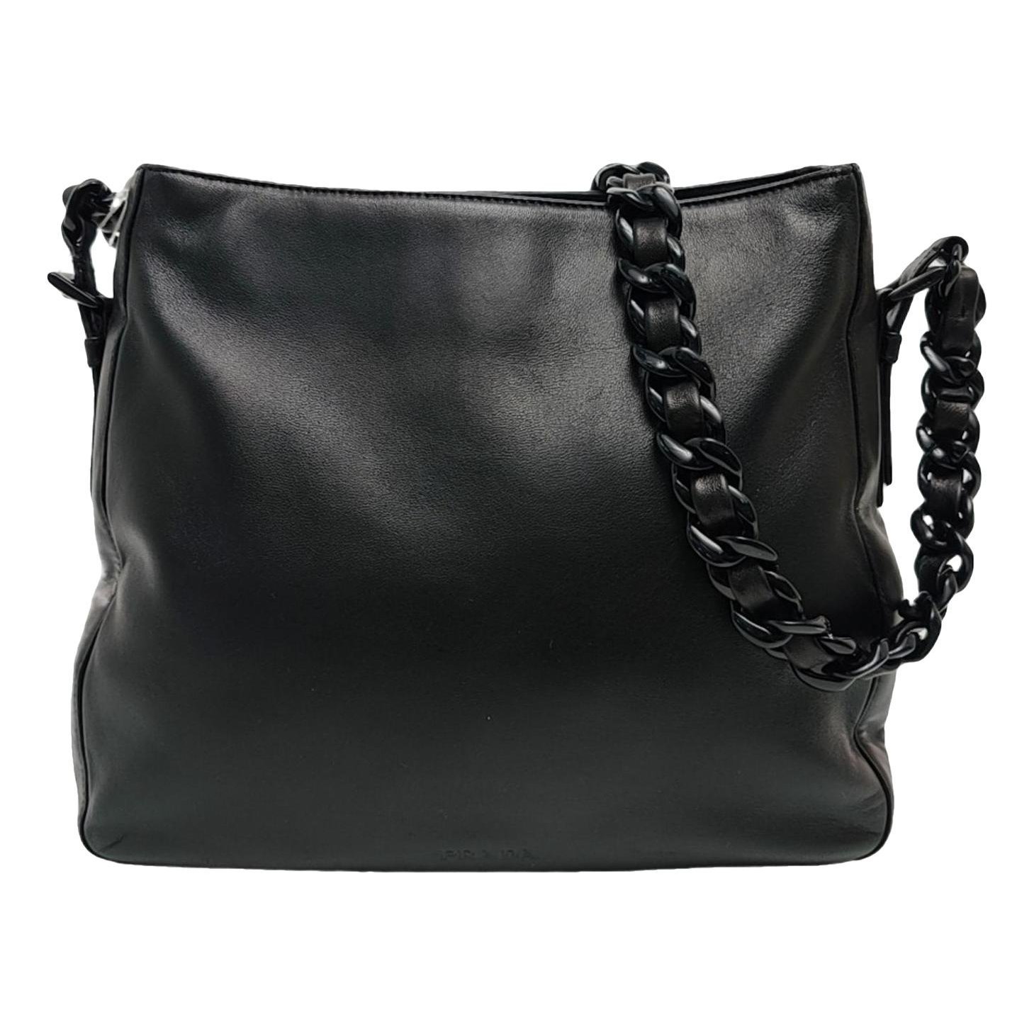 Leather handbag