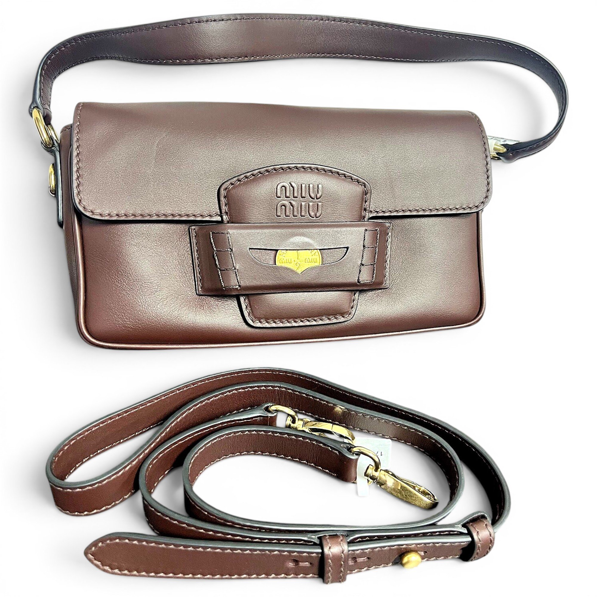 Leather handbag