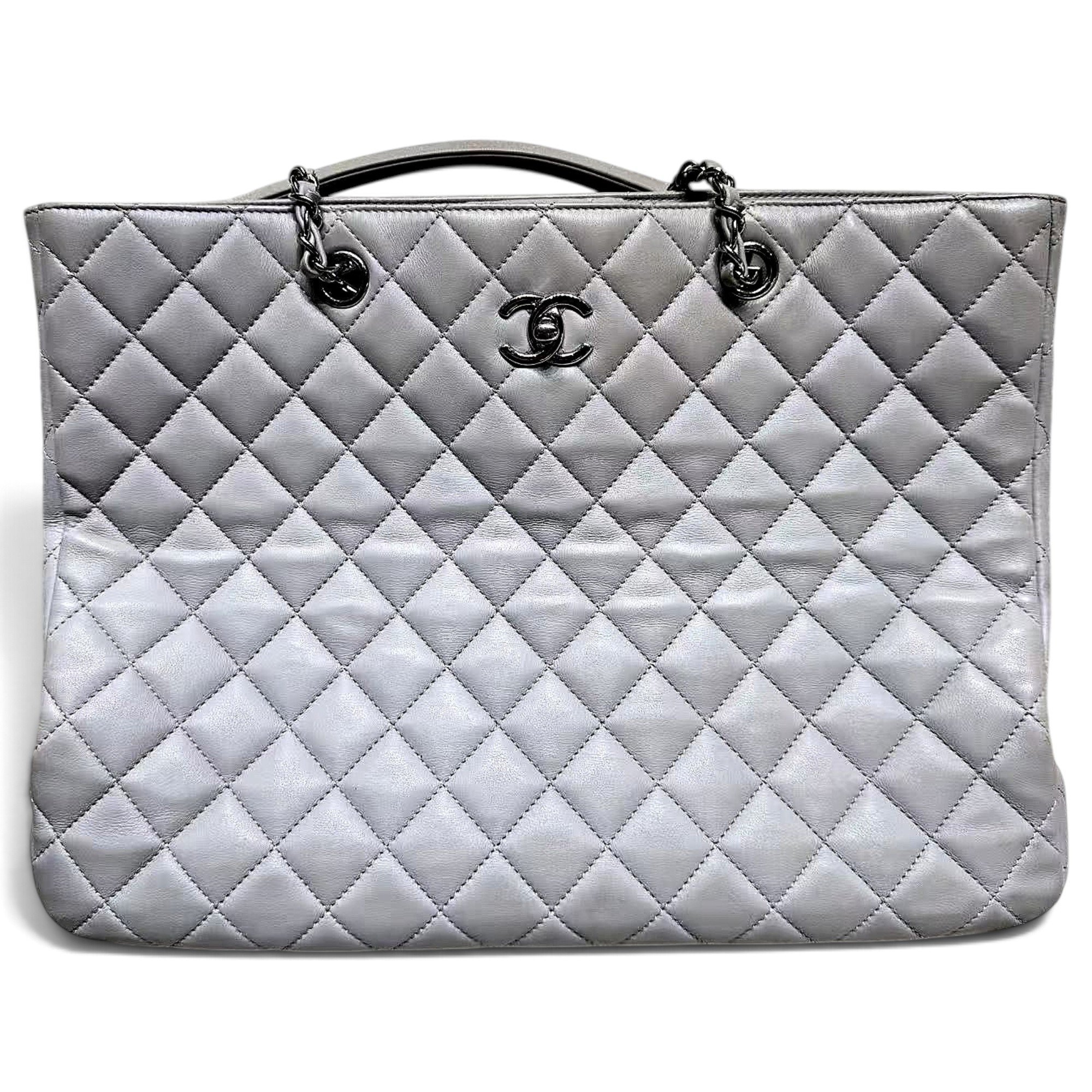 Classic CC Shopping leather tote