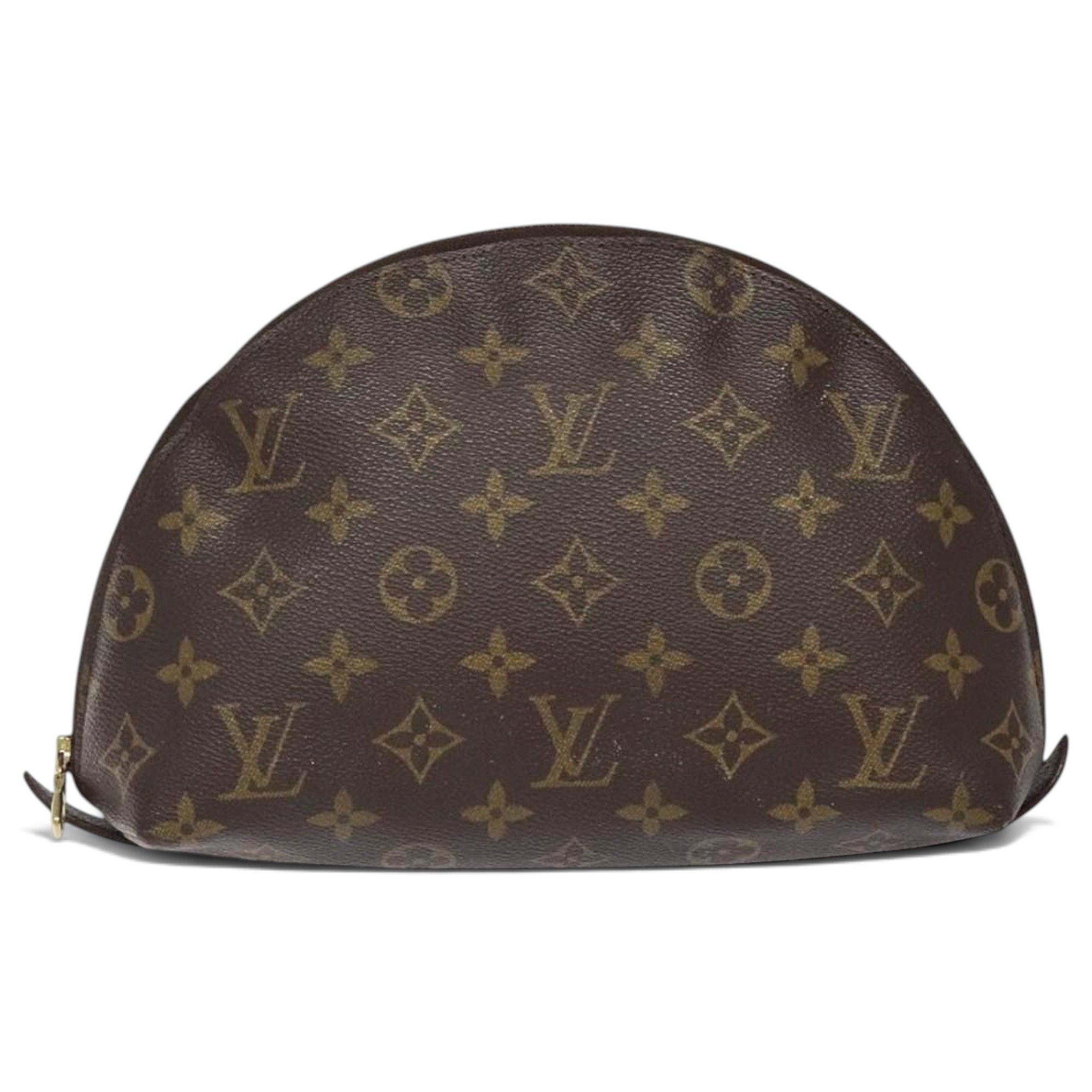 Leather vanity case