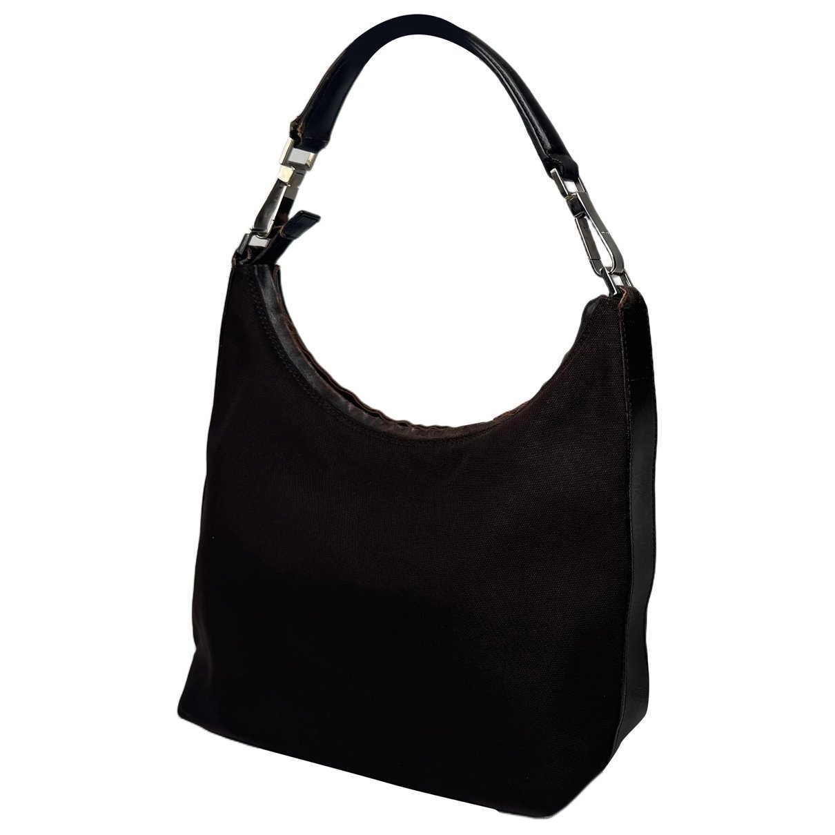 Hobo leather handbag