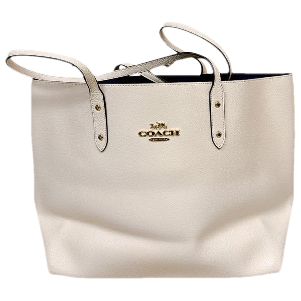 Leather tote