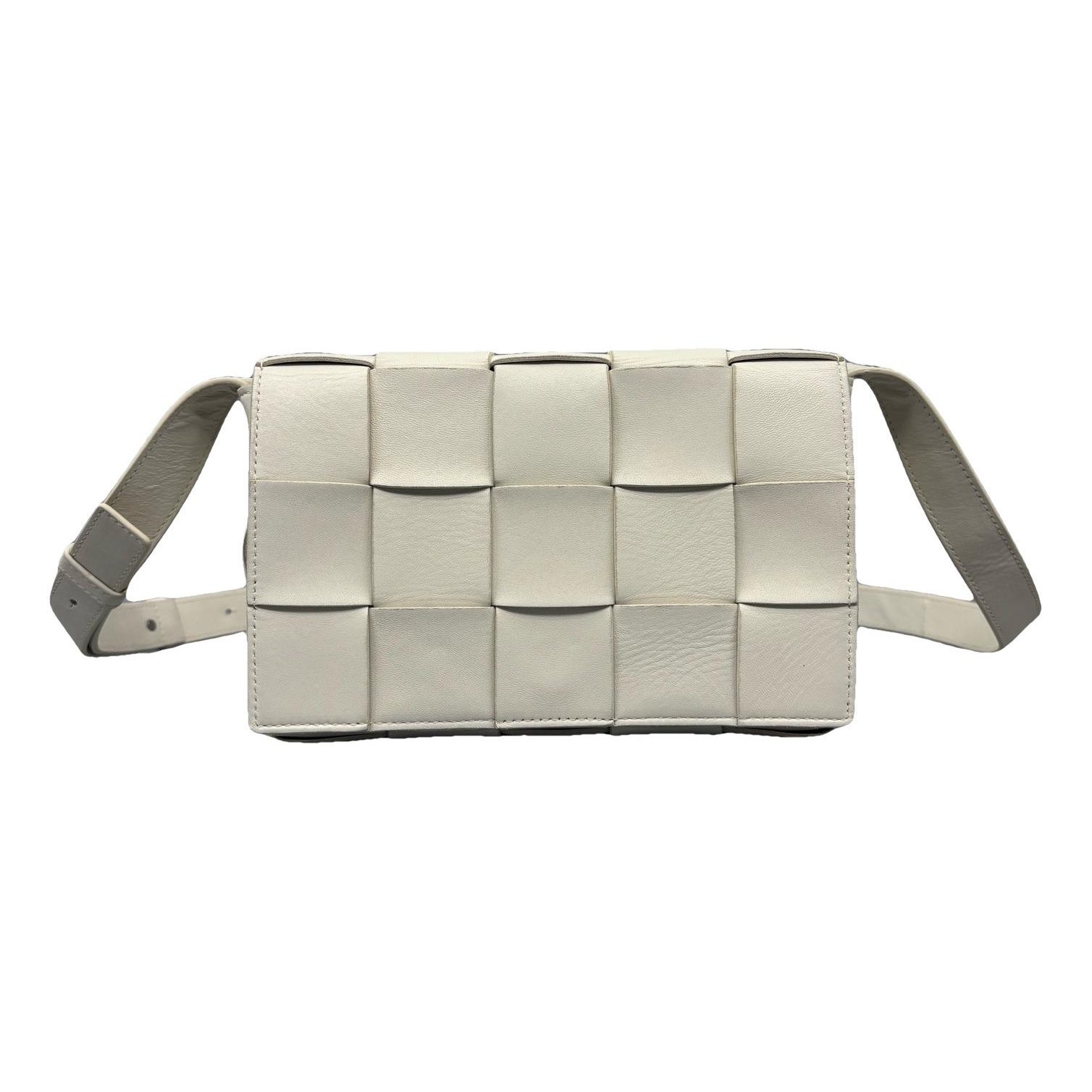Cassette leather handbag