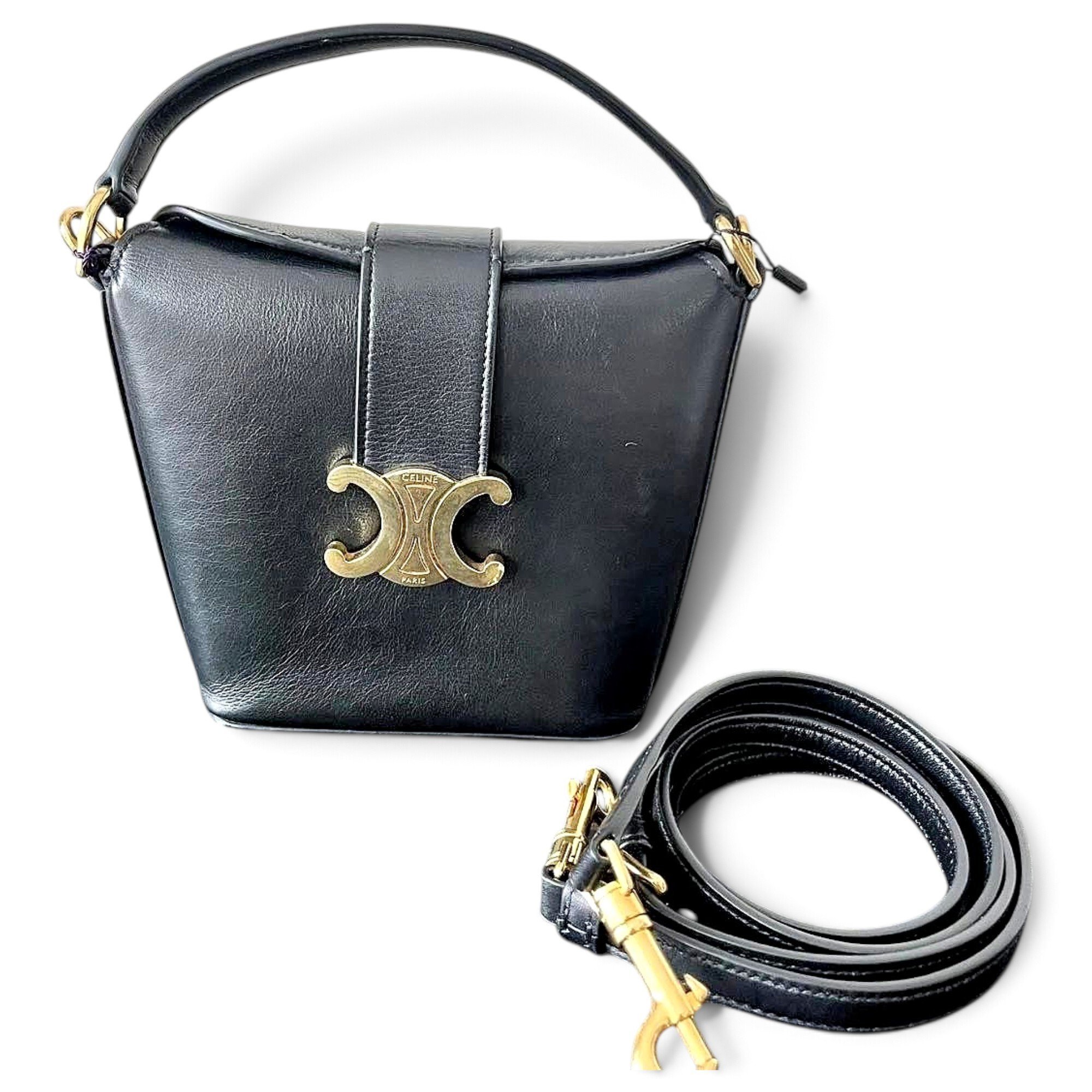 Leather mini bag