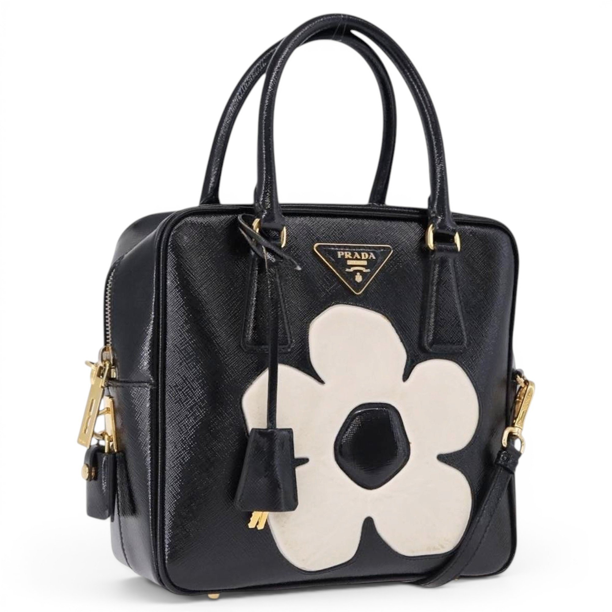 Leather handbag