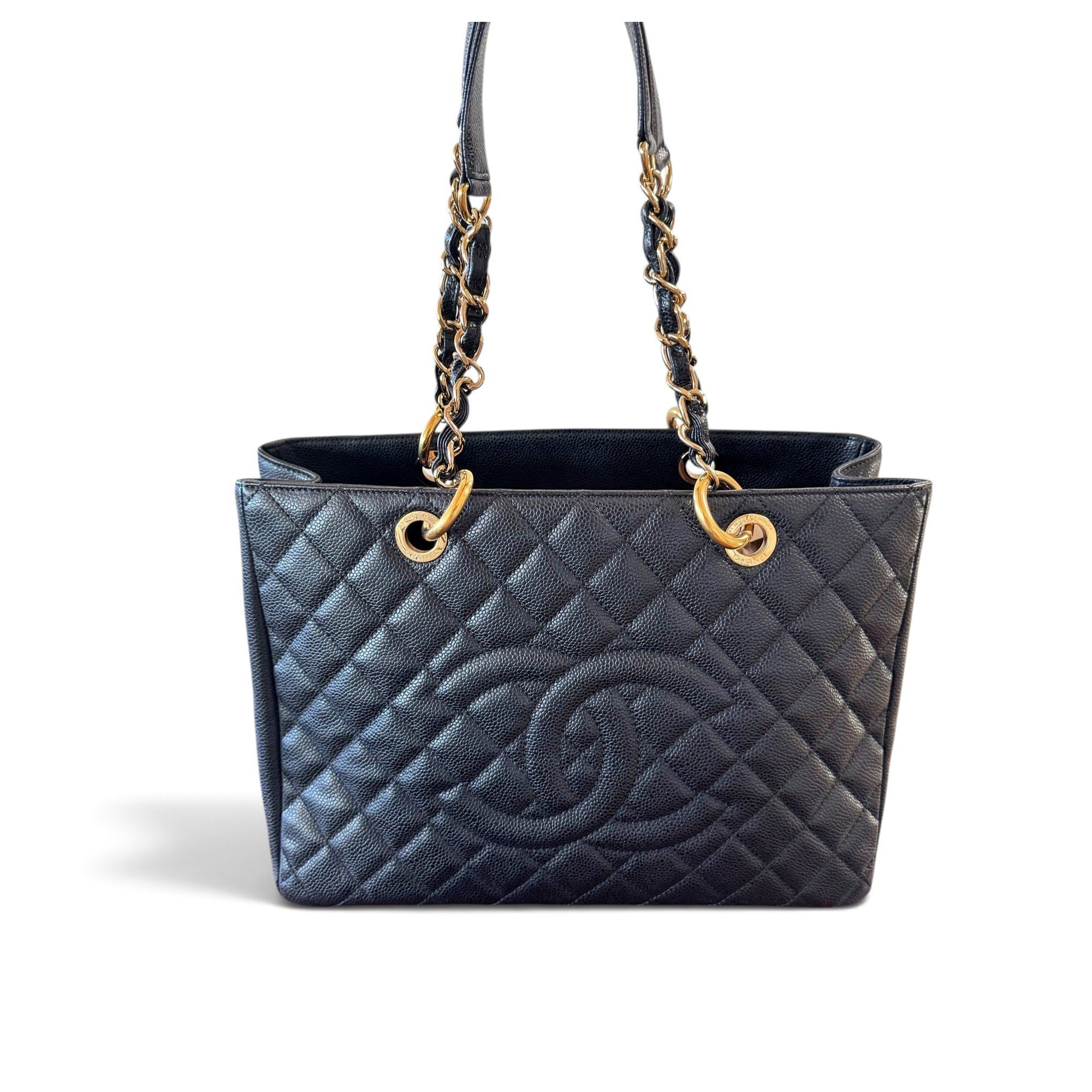 Petite Shopping Tote leather tote