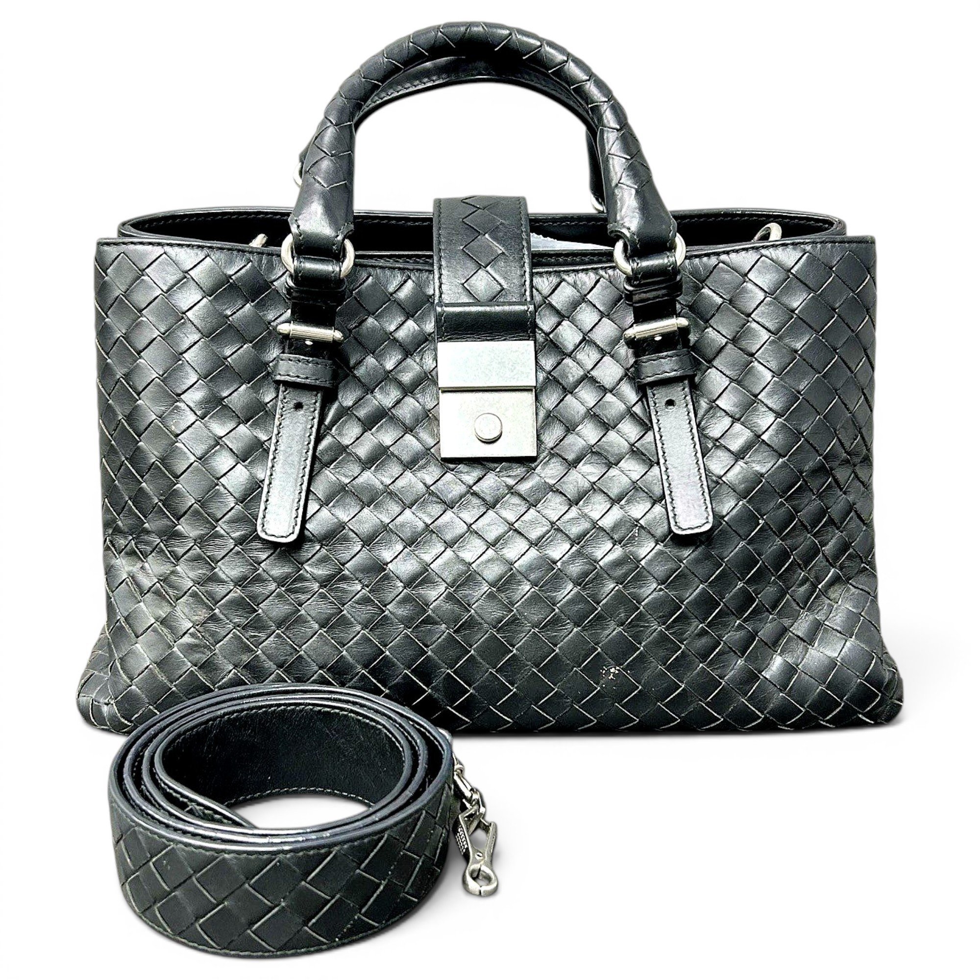 Roma leather handbag