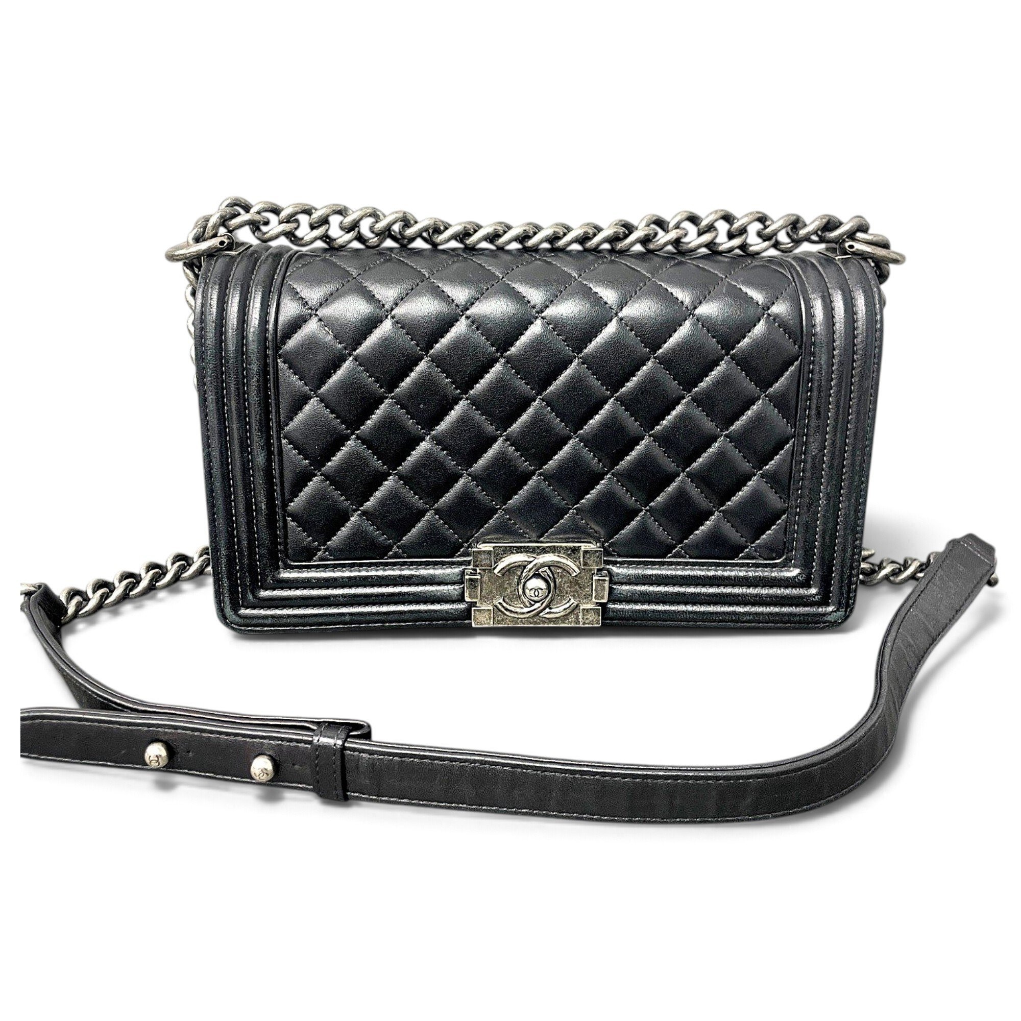 Boy leather handbag