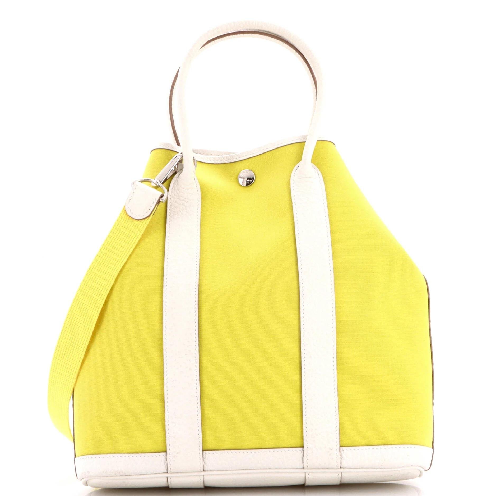 Leather tote