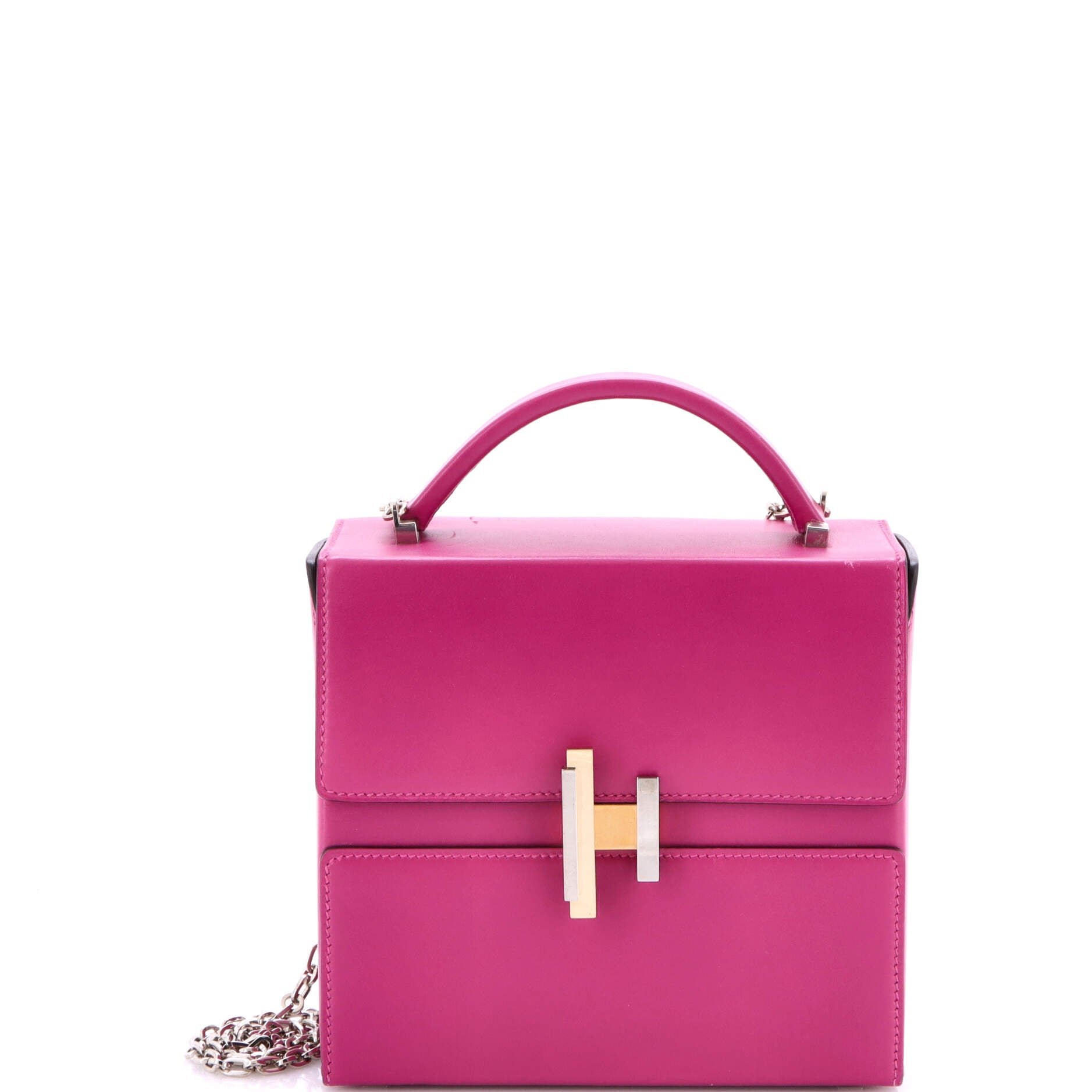 Hermes Cinhetic Top Handle Bag Tadelakt