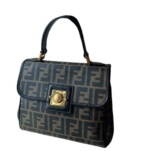 FF leather handbag