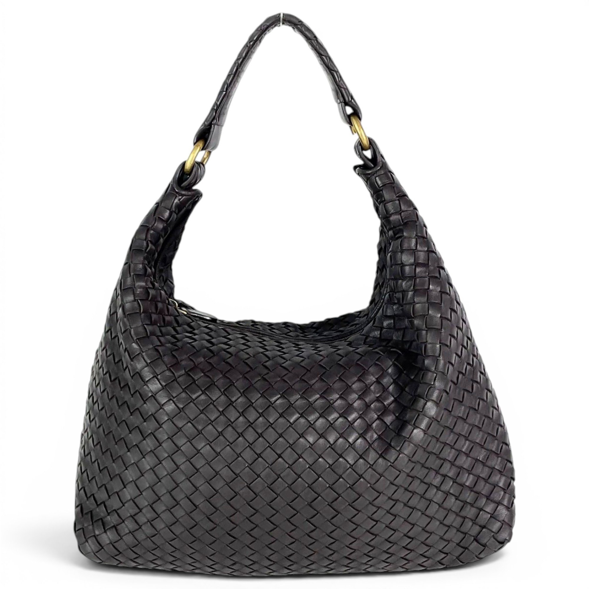 Leather handbag