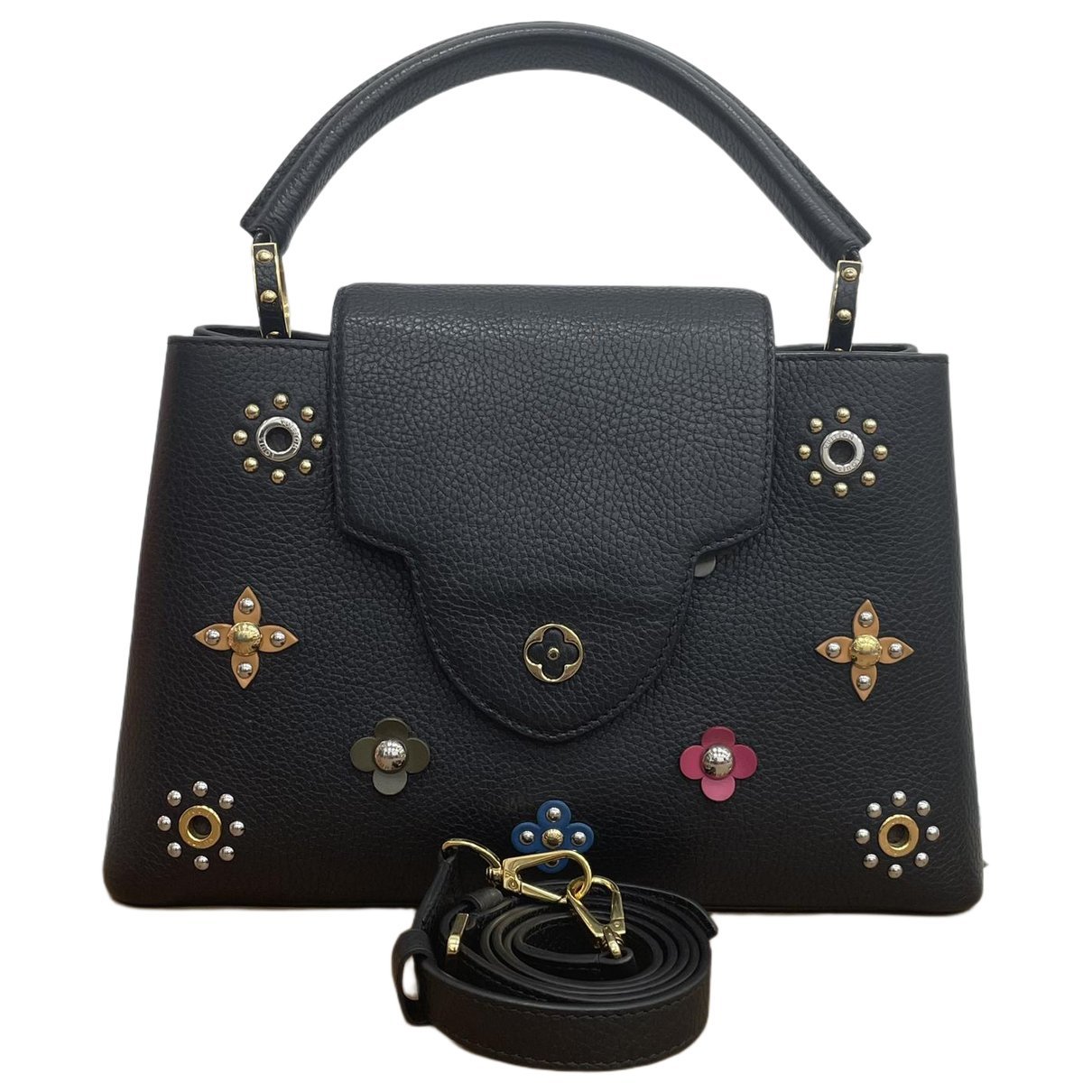 Capucines leather handbag