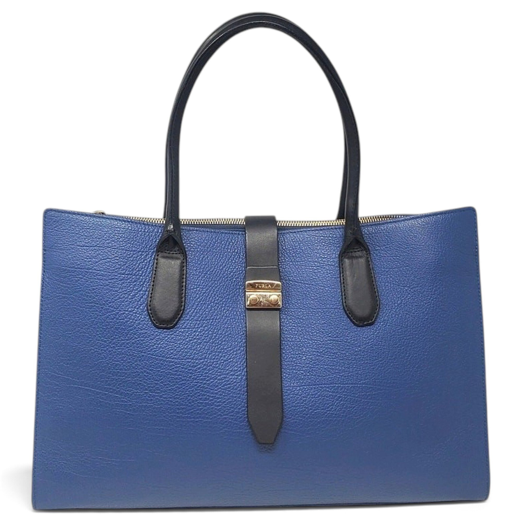 Leather tote