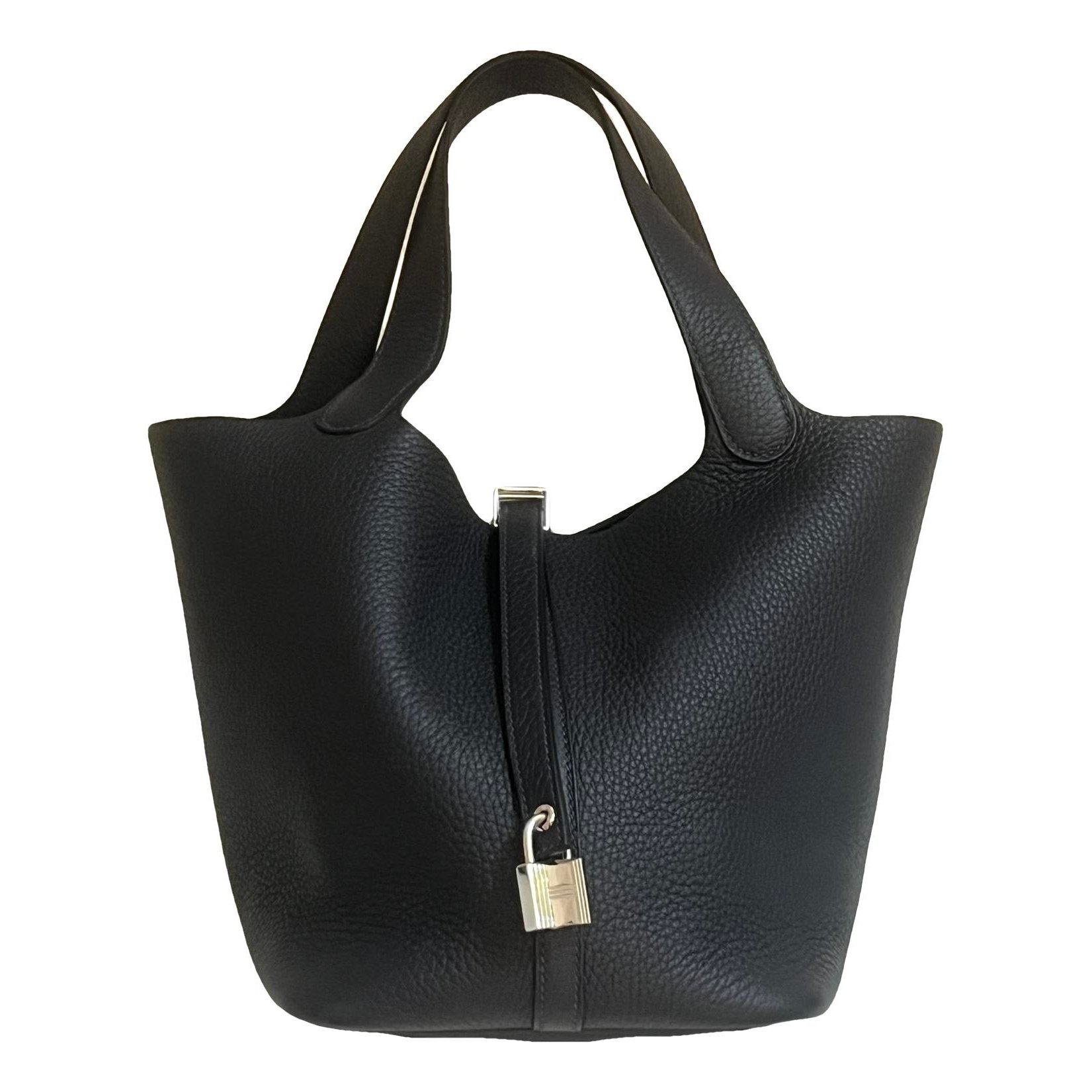 Picotin leather handbag