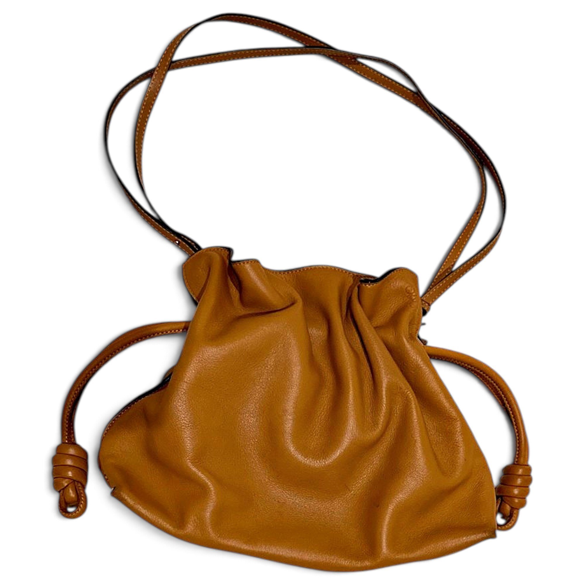 Flamenco leather handbag