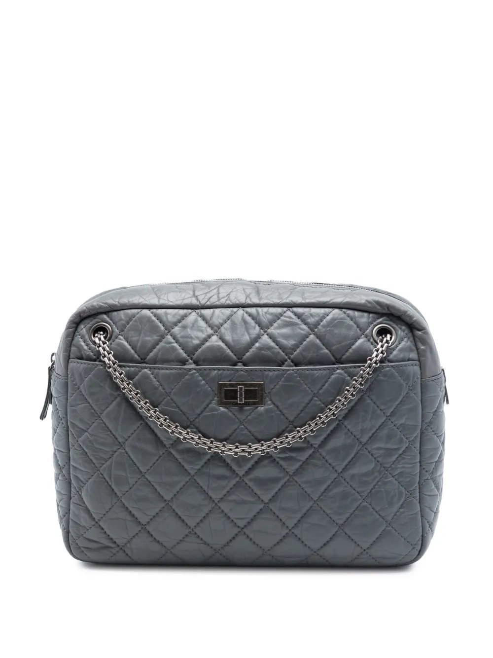 2008-2009 Large Quilted Calfskin Reissue 2.55 Camera Bag shoulder bag